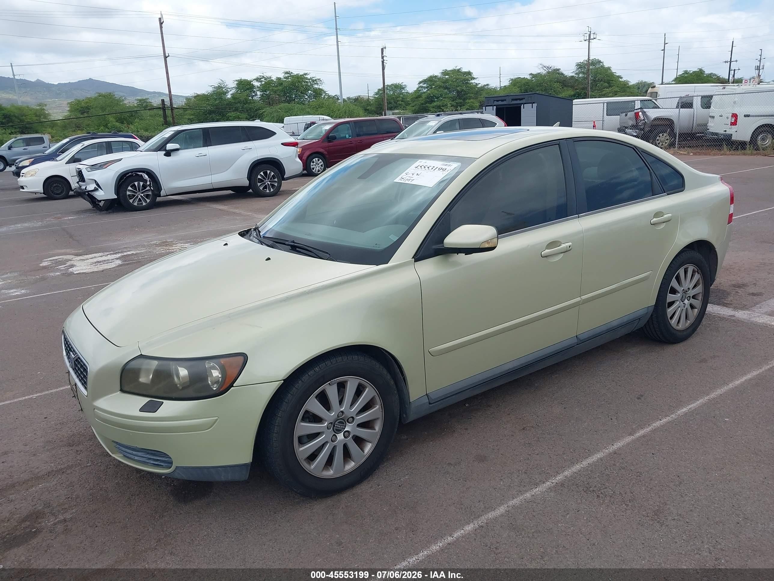 2004 Volvo S40 2.4i Green vin: YV1MS382942022876