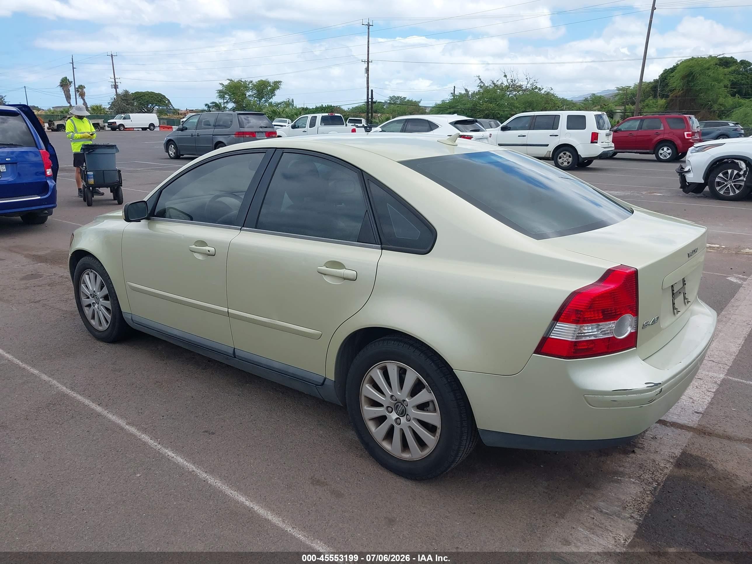 2004 Volvo S40 2.4i Green vin: YV1MS382942022876
