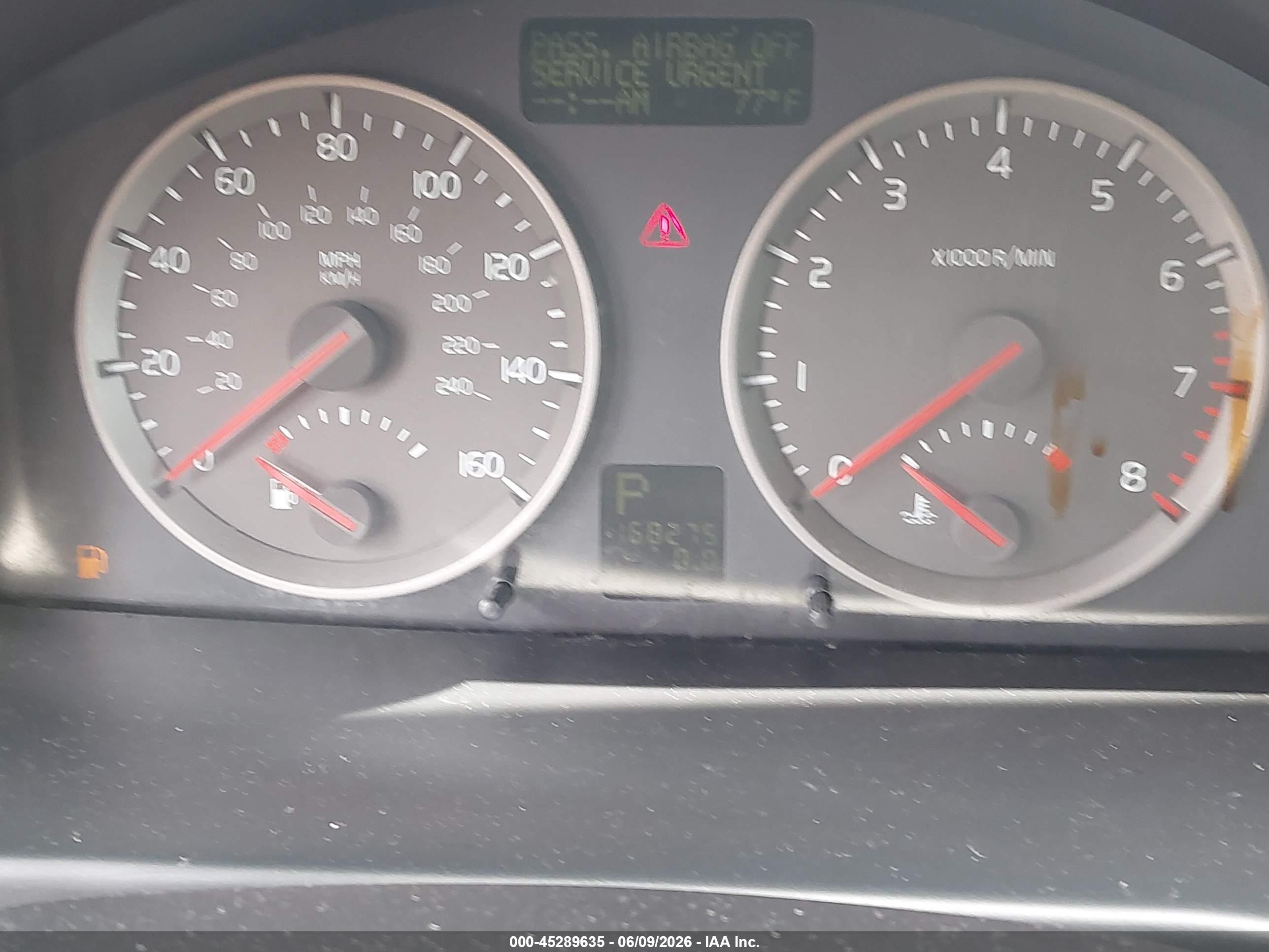 2006 Volvo S40 2.4i White vin: YV1MS382962158346