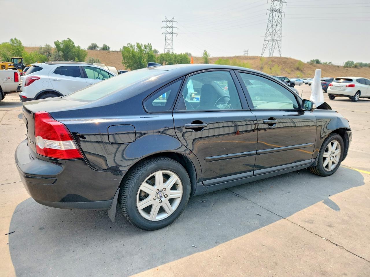 2007 Volvo S40 2.4i Black vin: YV1MS382972266080