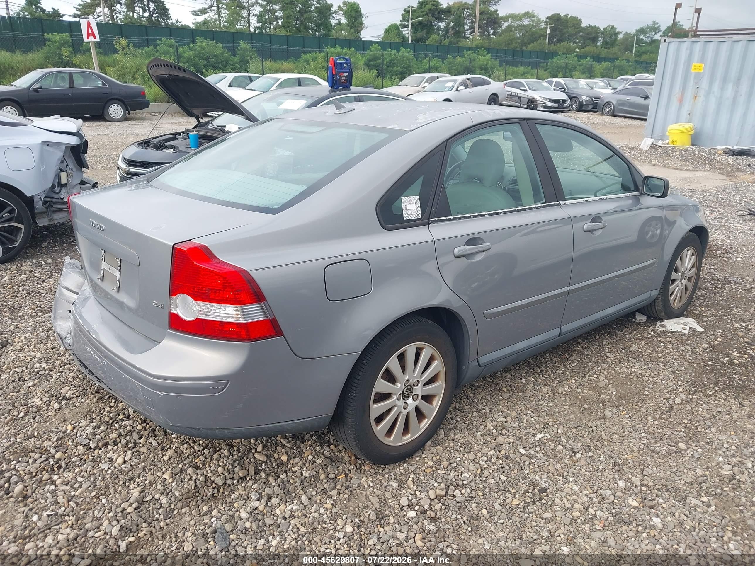 2004 Volvo S40 2.4i Gray vin: YV1MS382X42025964