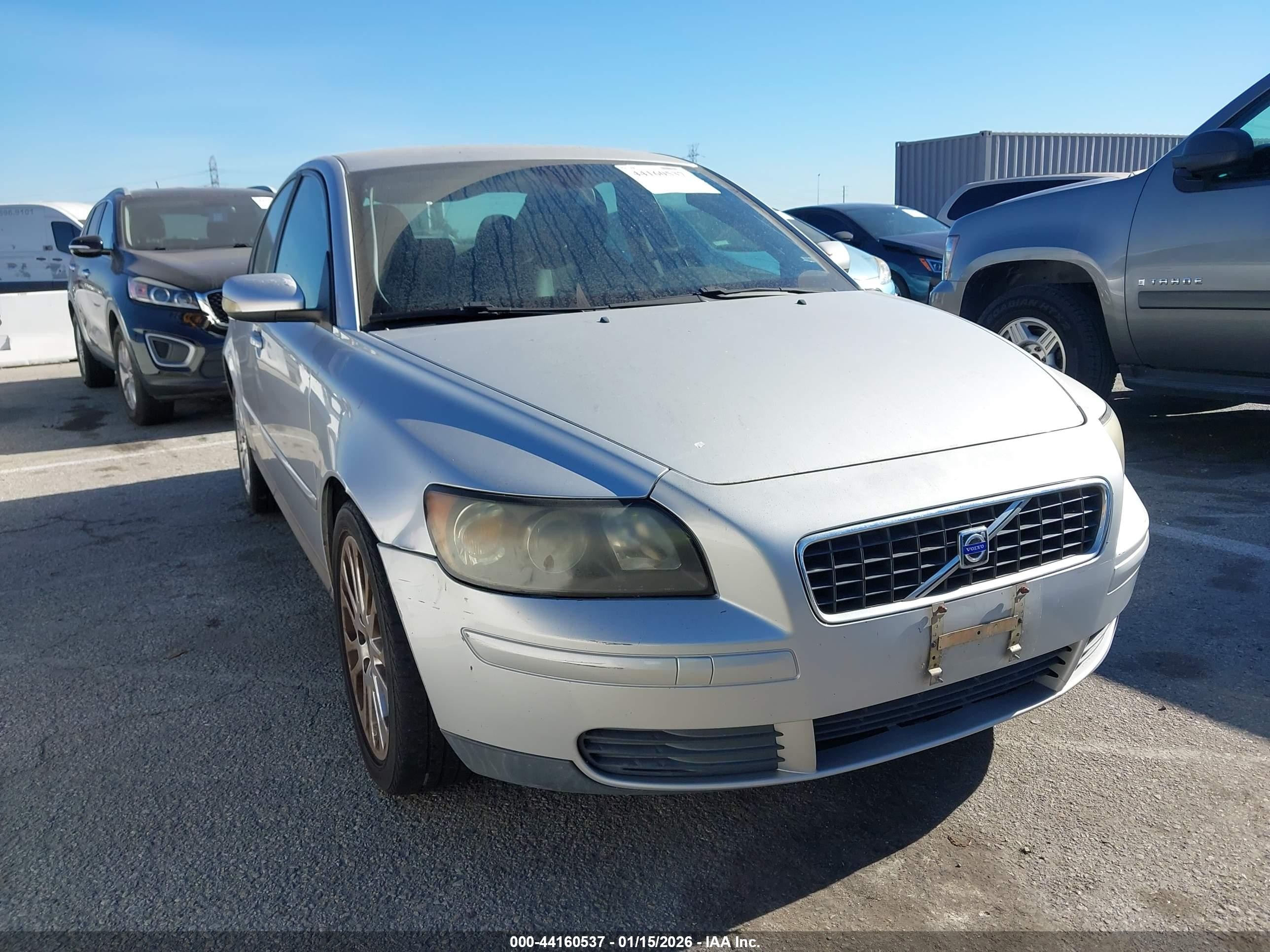 2006 Volvo S40 2.4i Silver vin: YV1MS390062195203