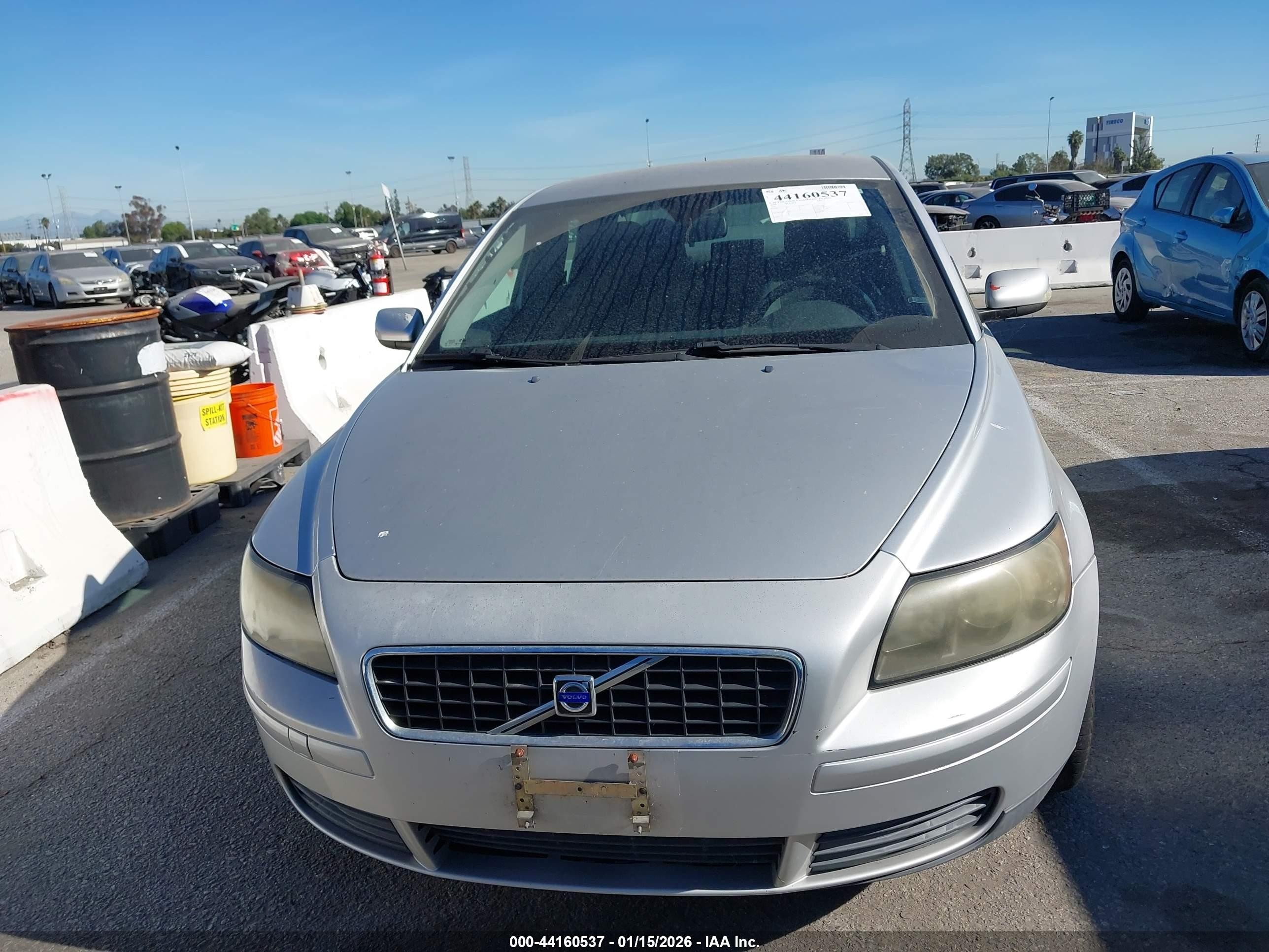 2006 Volvo S40 2.4i Silver vin: YV1MS390062195203
