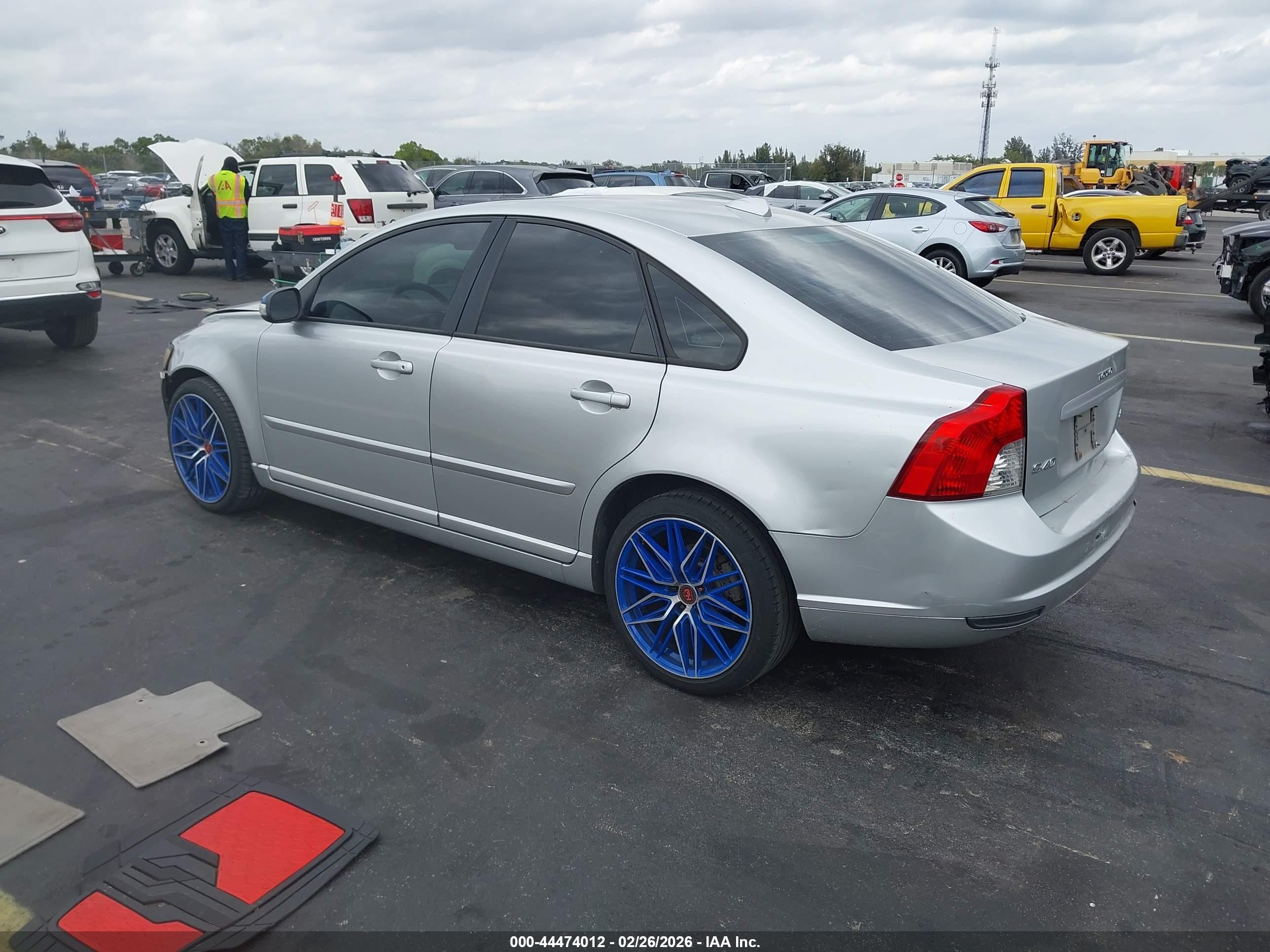 2008 Volvo S40 2.4i Серый vin: YV1MS390082395842