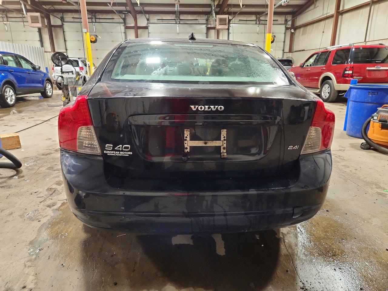2008 Volvo S40 2.4i Black vin: YV1MS390182379486
