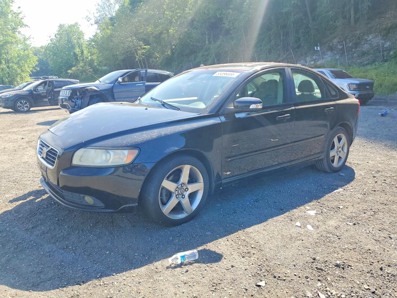 2008 Volvo S40 2.4i Black vin: YV1MS390282379481