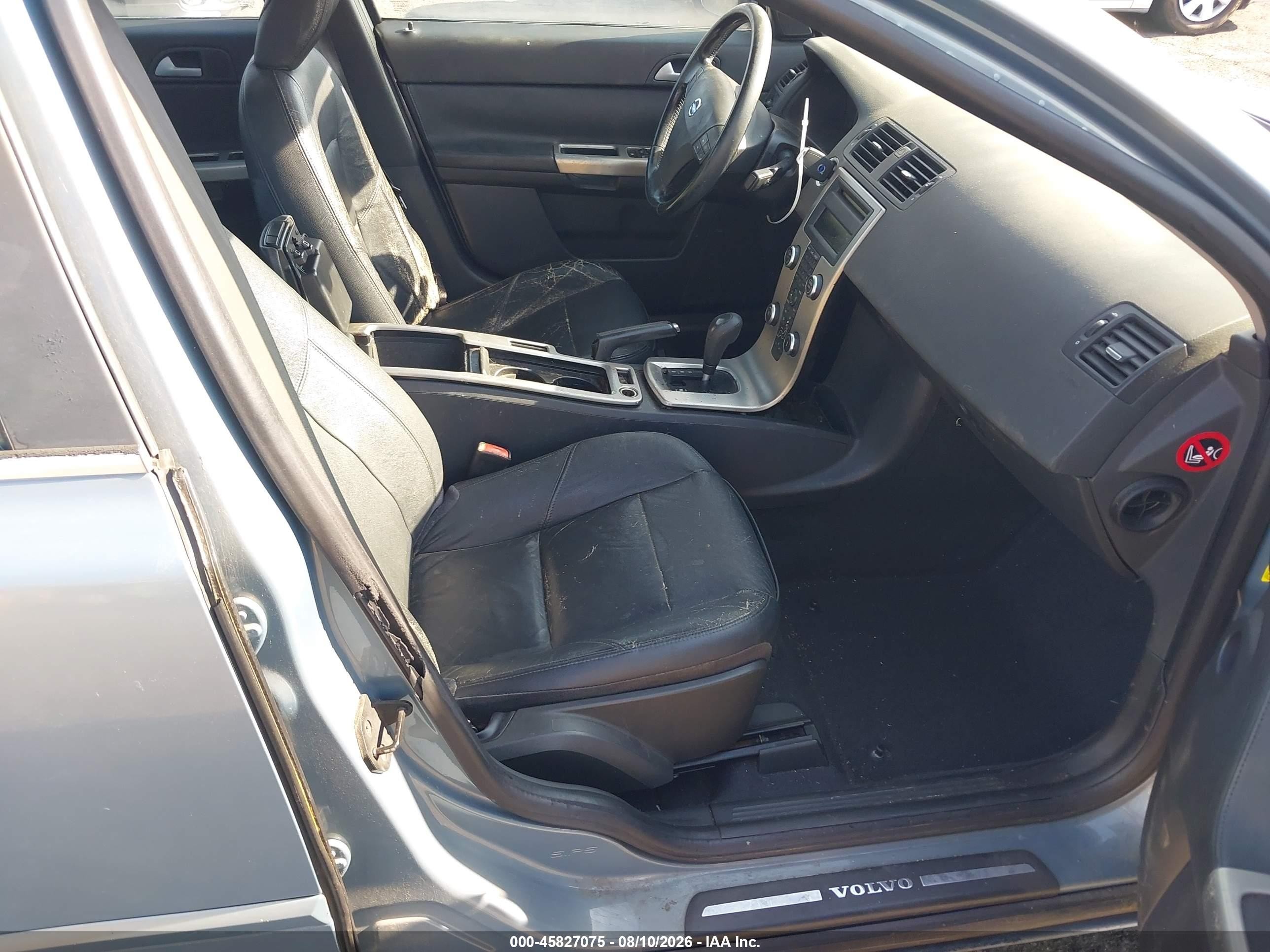 2008 Volvo S40 2.4l/2.4l W/snrf Light Blue vin: YV1MS390482393088