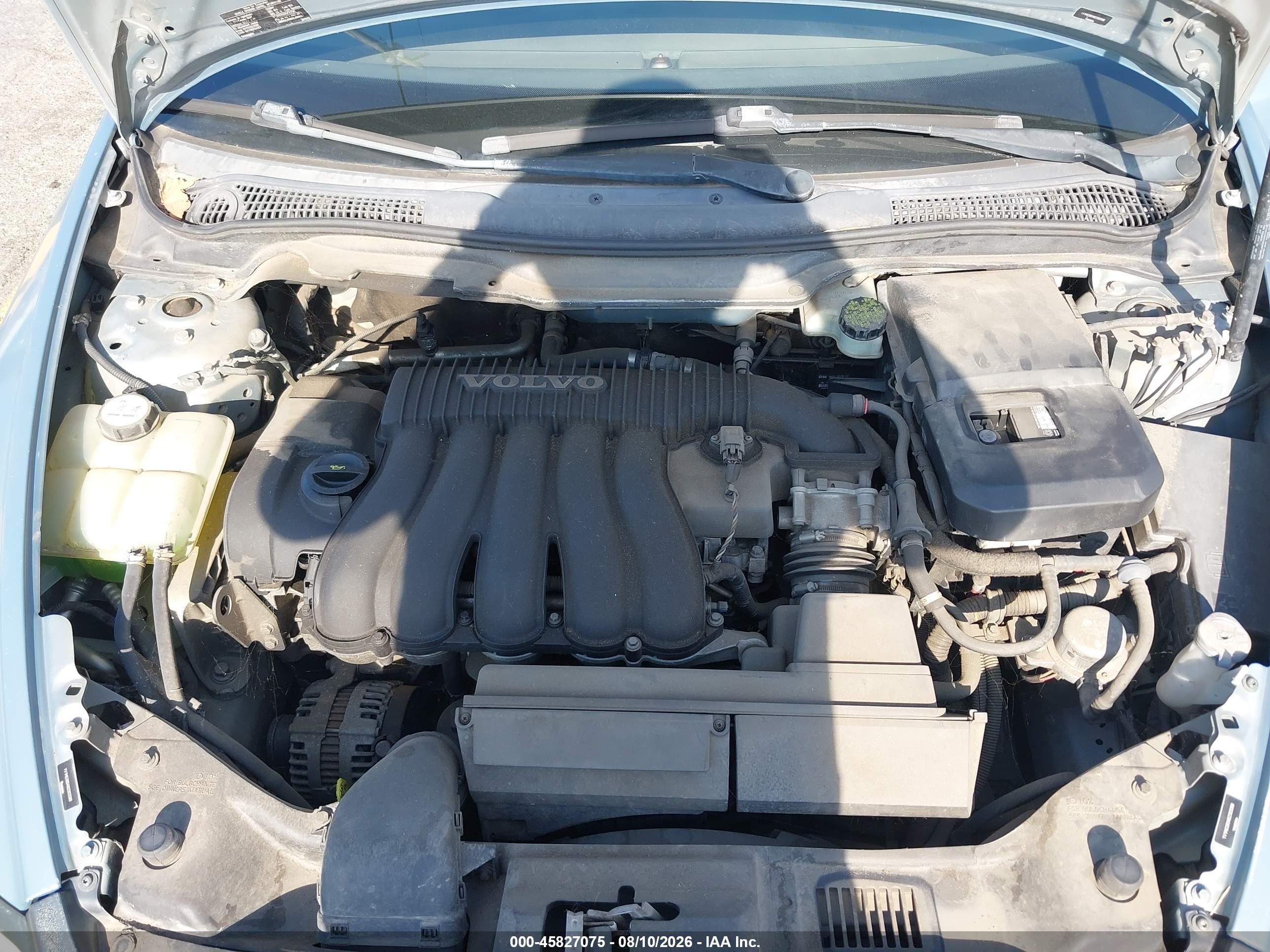 2008 Volvo S40 2.4l/2.4l W/snrf Light Blue vin: YV1MS390482393088