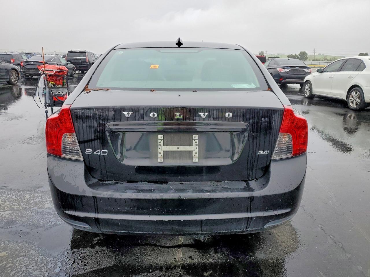 2009 Volvo S40 2.4i Black vin: YV1MS390792453219