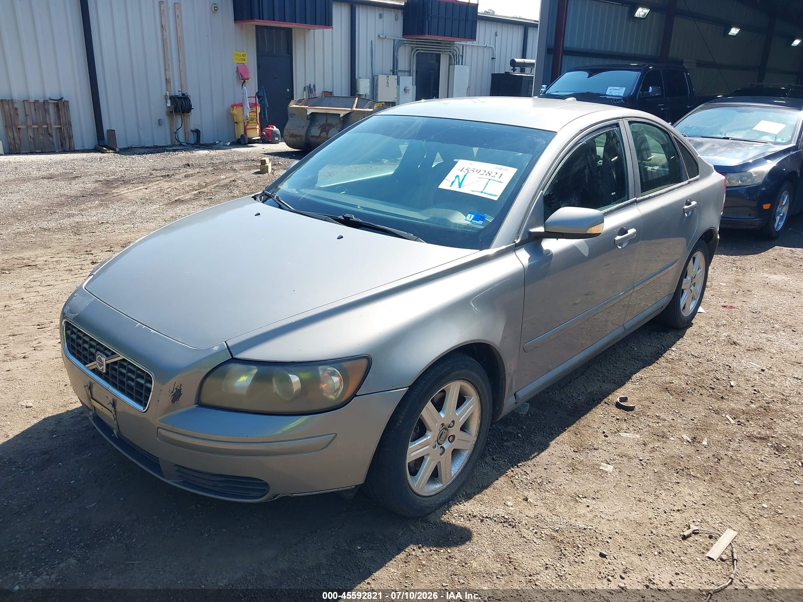 2006 Volvo S40 2.4i Gray vin: YV1MS390862215858
