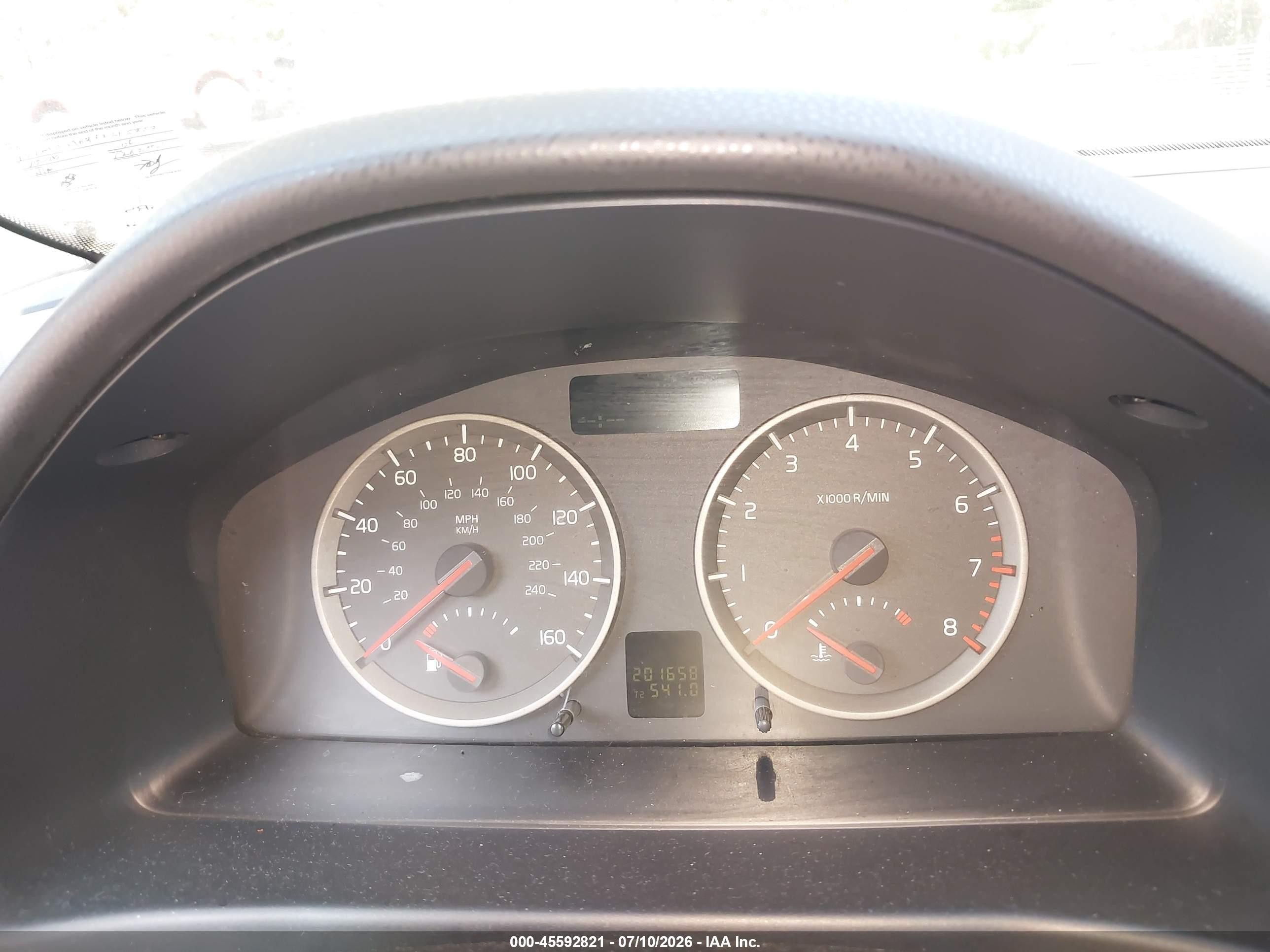2006 Volvo S40 2.4i Gray vin: YV1MS390862215858