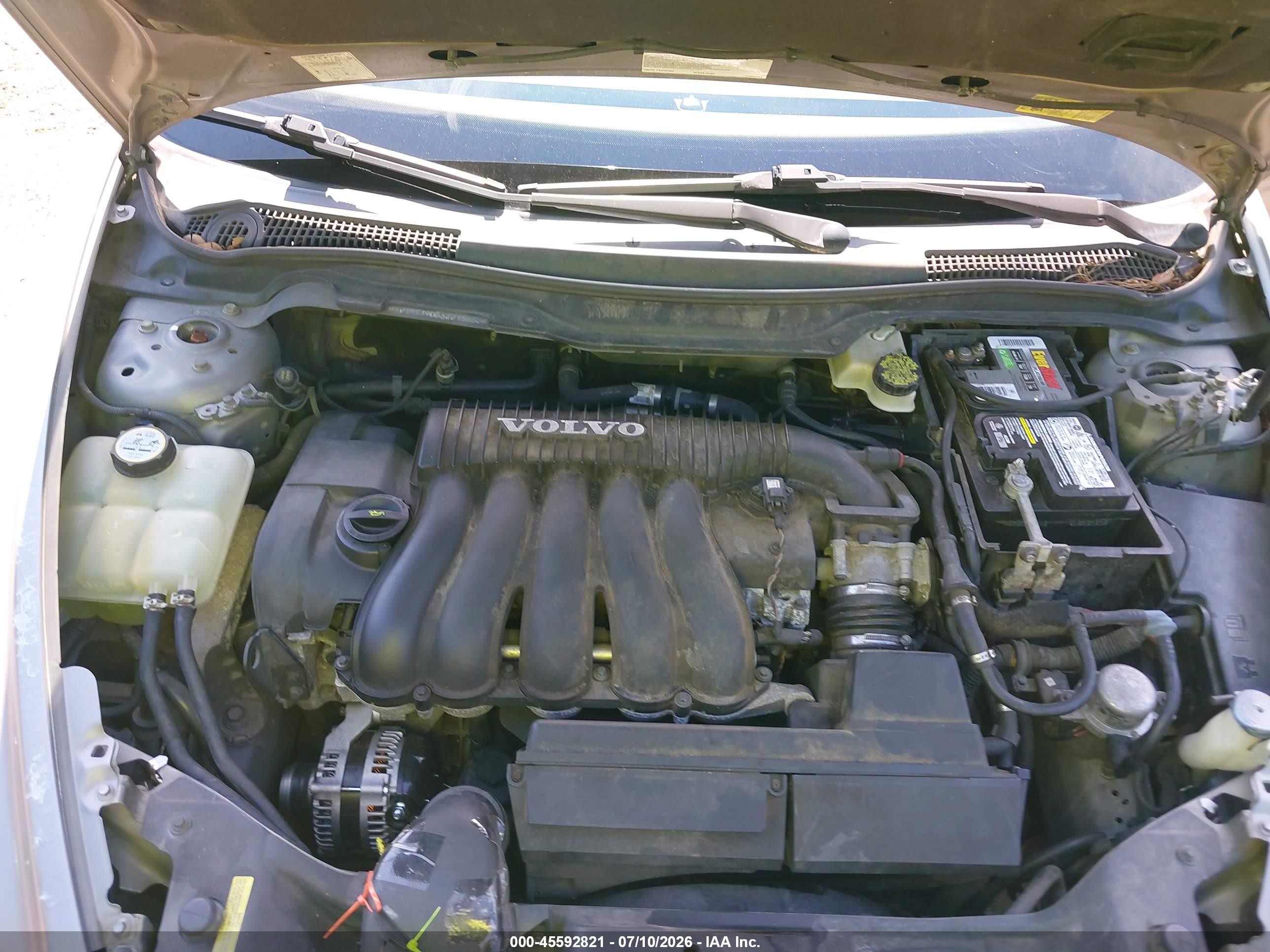 2006 Volvo S40 2.4i Gray vin: YV1MS390862215858