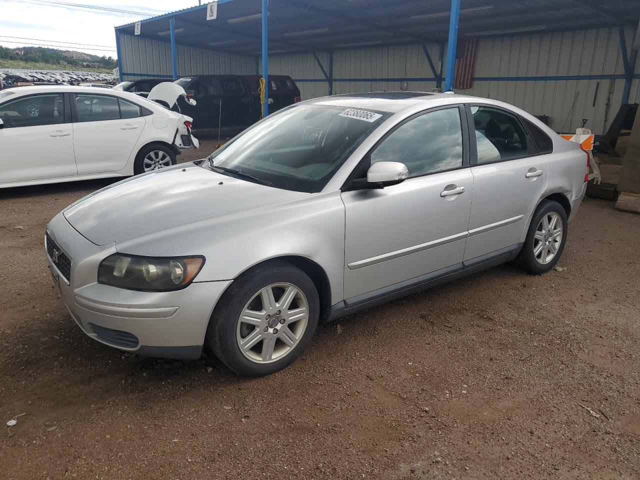 2007 Volvo S40 2.4i Silver vin: YV1MS390872271090