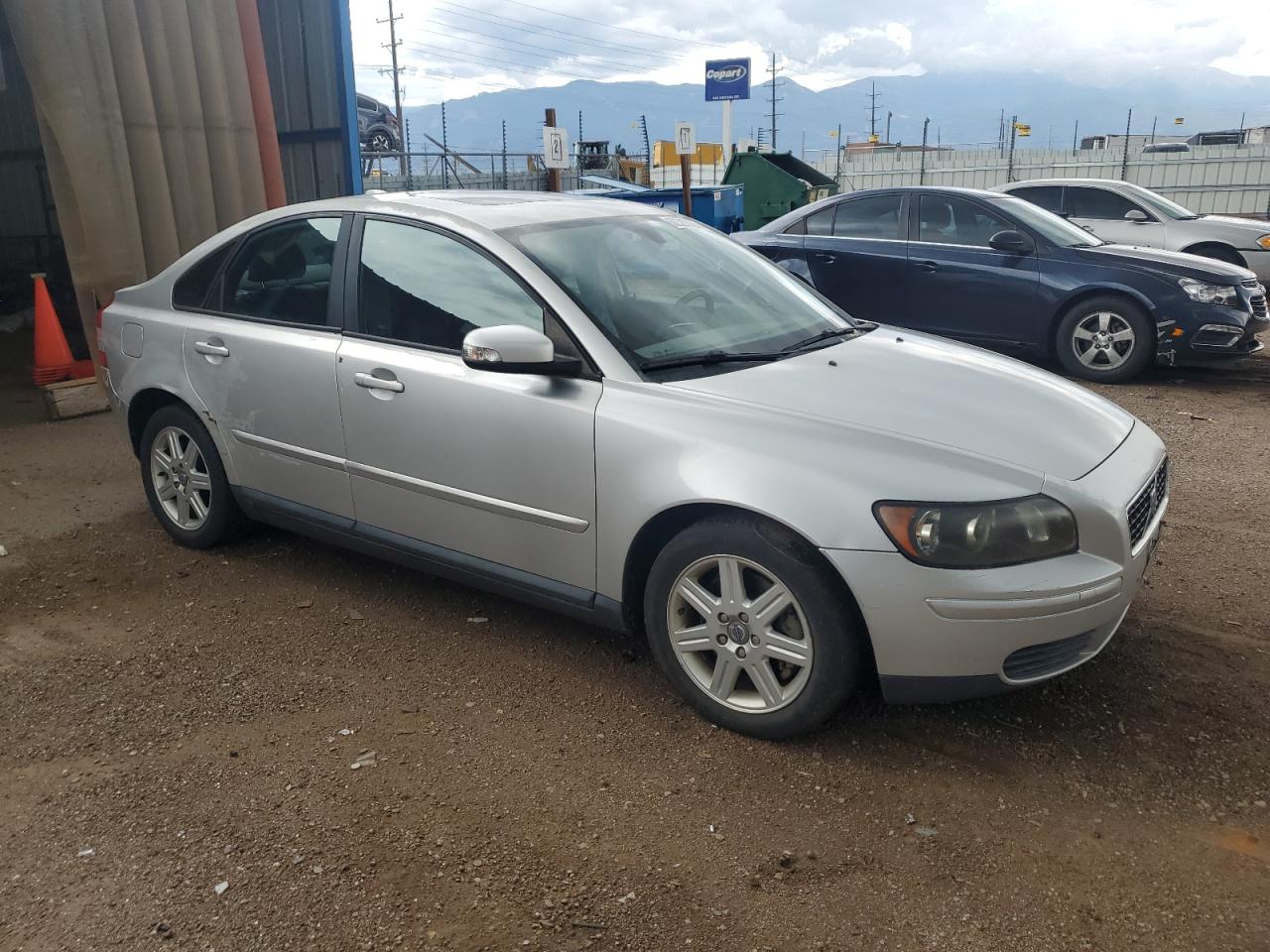 2007 Volvo S40 2.4i Silver vin: YV1MS390872271090