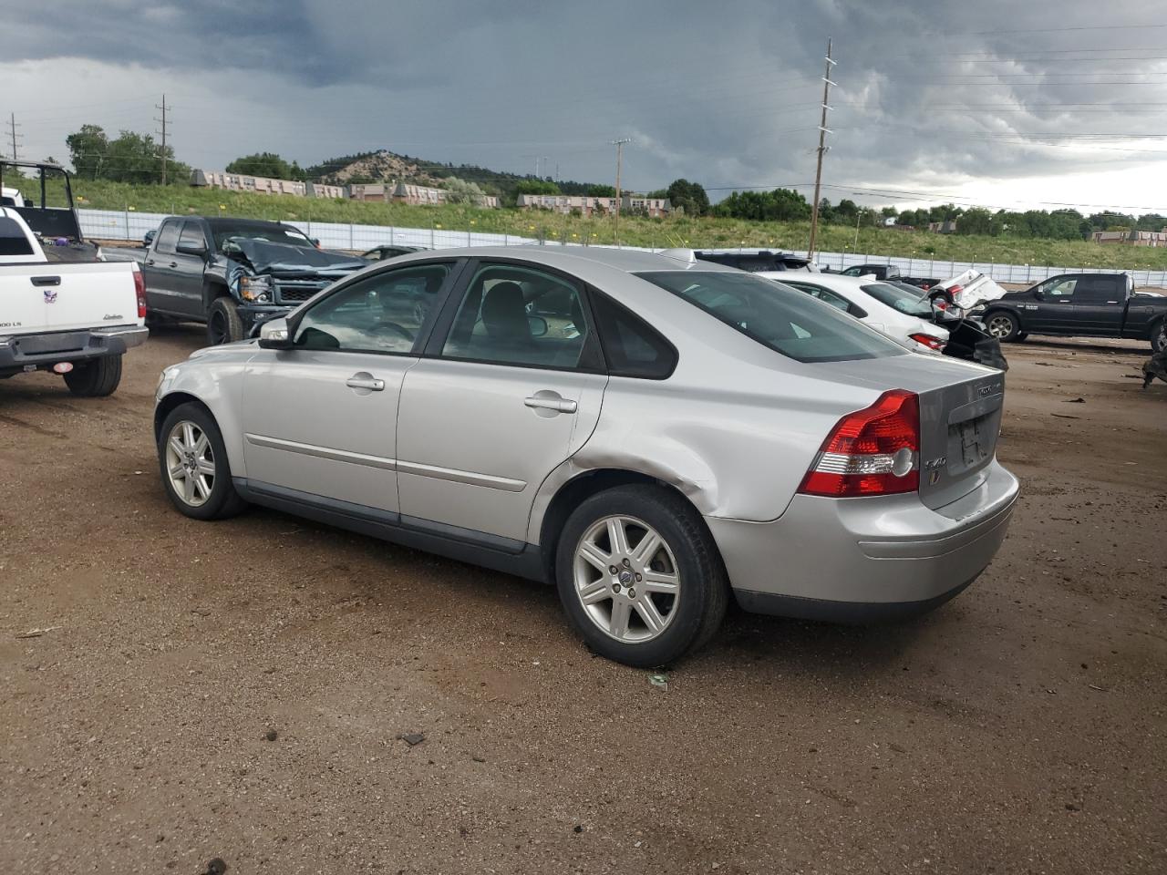 2007 Volvo S40 2.4i Silver vin: YV1MS390872271090