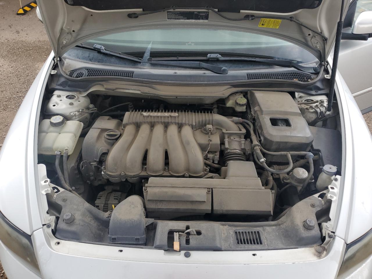 2007 Volvo S40 2.4i Silver vin: YV1MS390872271090