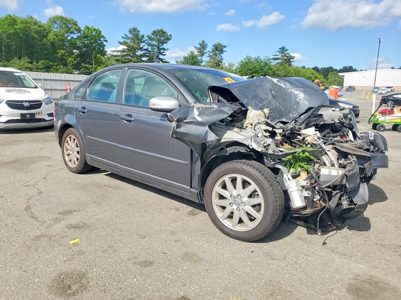 2009 Volvo S40 2.4i Charcoal vin: YV1MS390892451656
