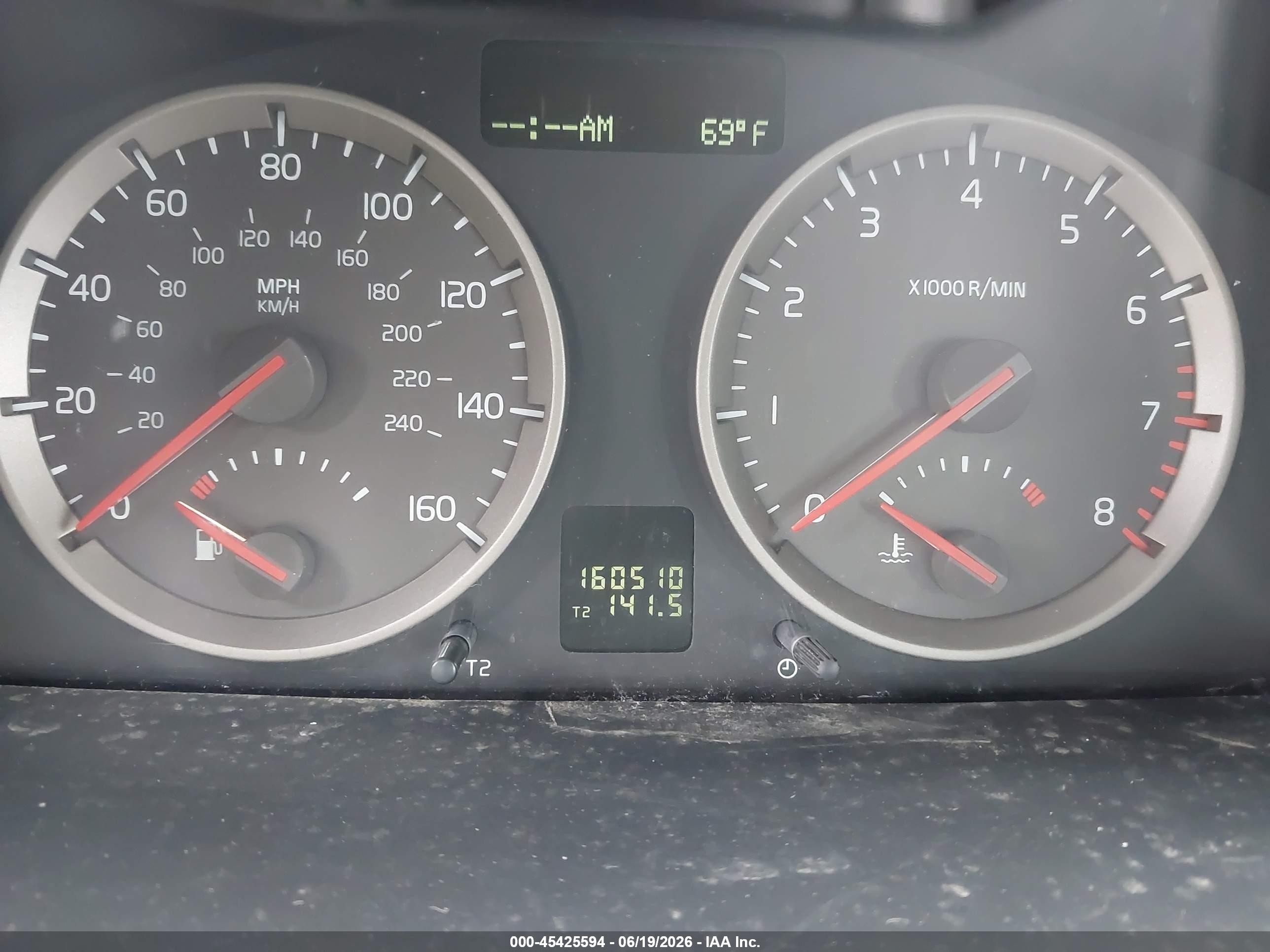 2007 Volvo S40 2.4i Белый vin: YV1MS390972268120