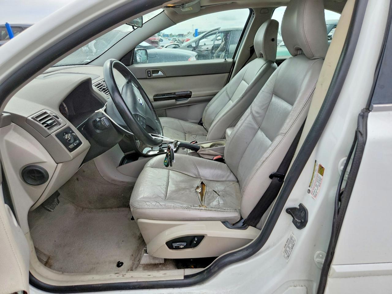 2006 Volvo S40 2.4i Белый vin: YV1MS390X62150933