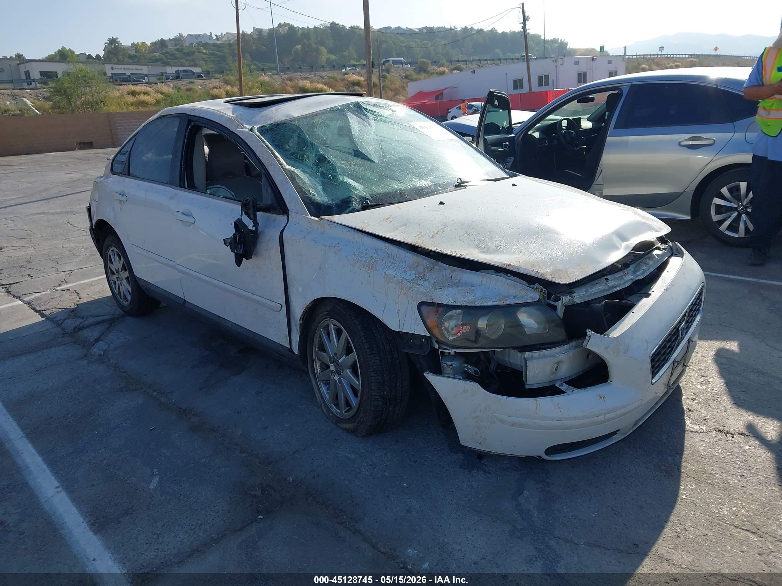 2006 Volvo S40 T5 Silver vin: YV1MS682062151660