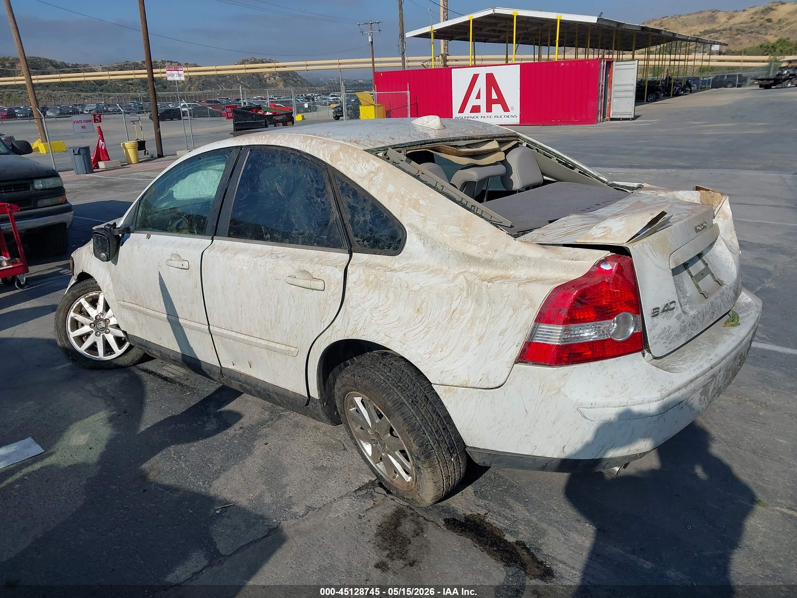 2006 Volvo S40 T5 Silver vin: YV1MS682062151660
