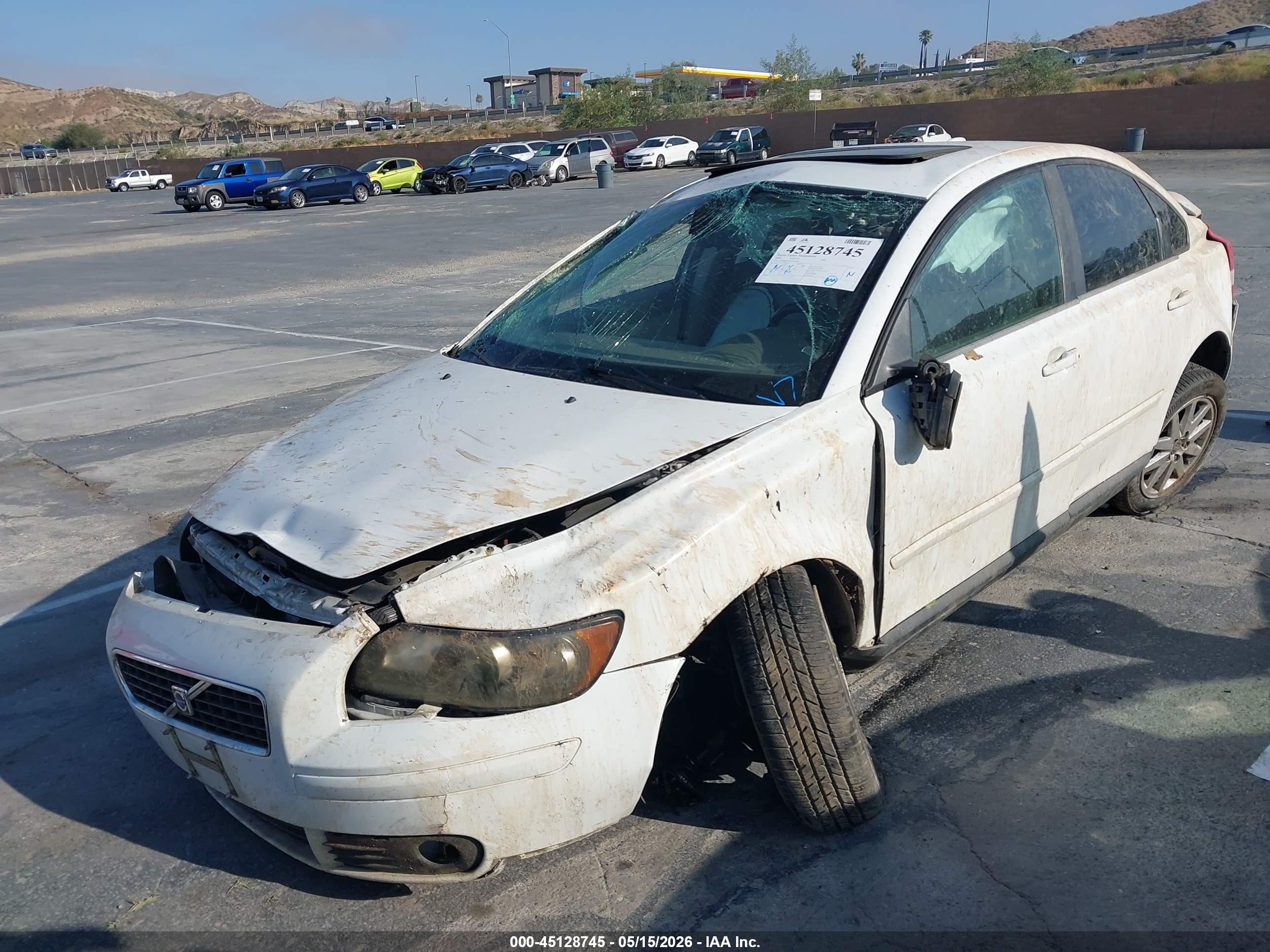 2006 Volvo S40 T5 Silver vin: YV1MS682062151660