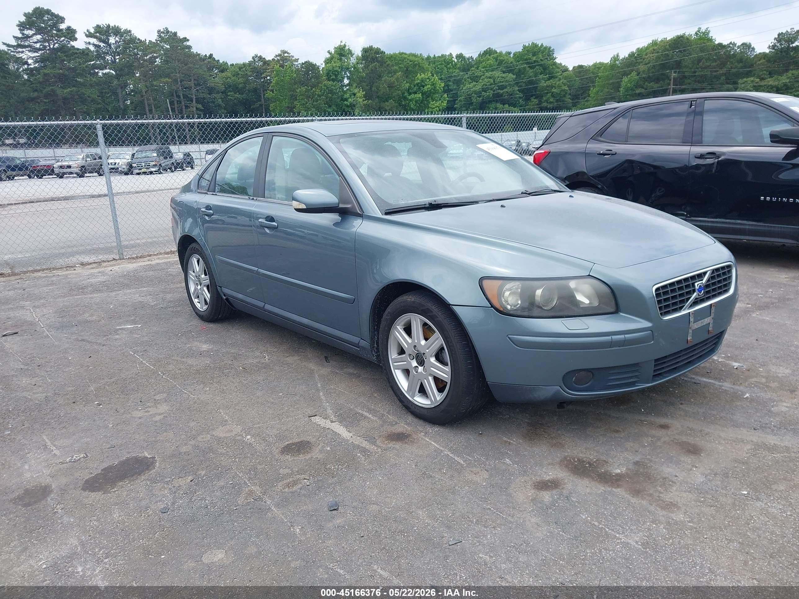 2005 Volvo S40 T5 Light Blue vin: YV1MS682352049445