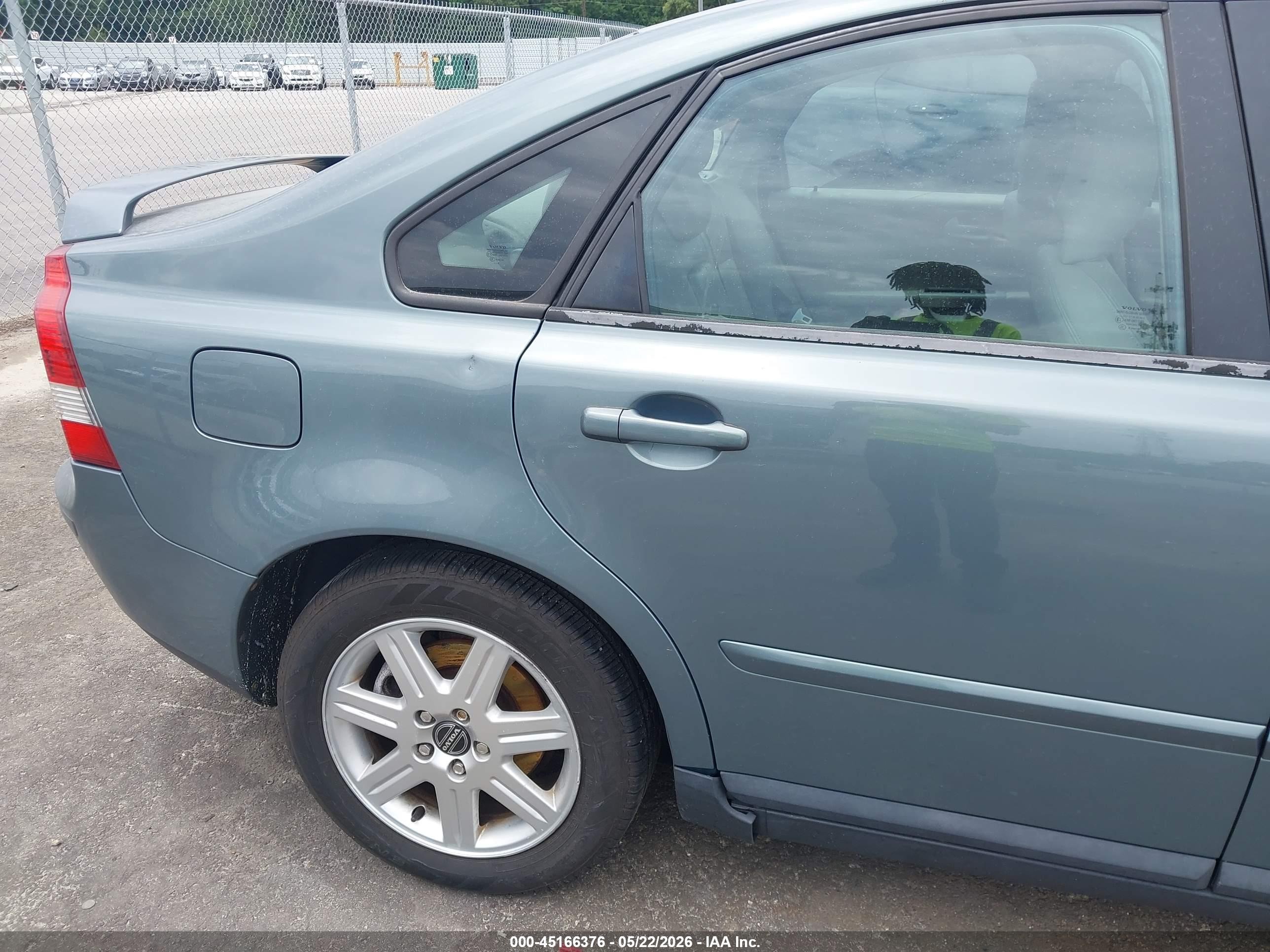 2005 Volvo S40 T5 Light Blue vin: YV1MS682352049445