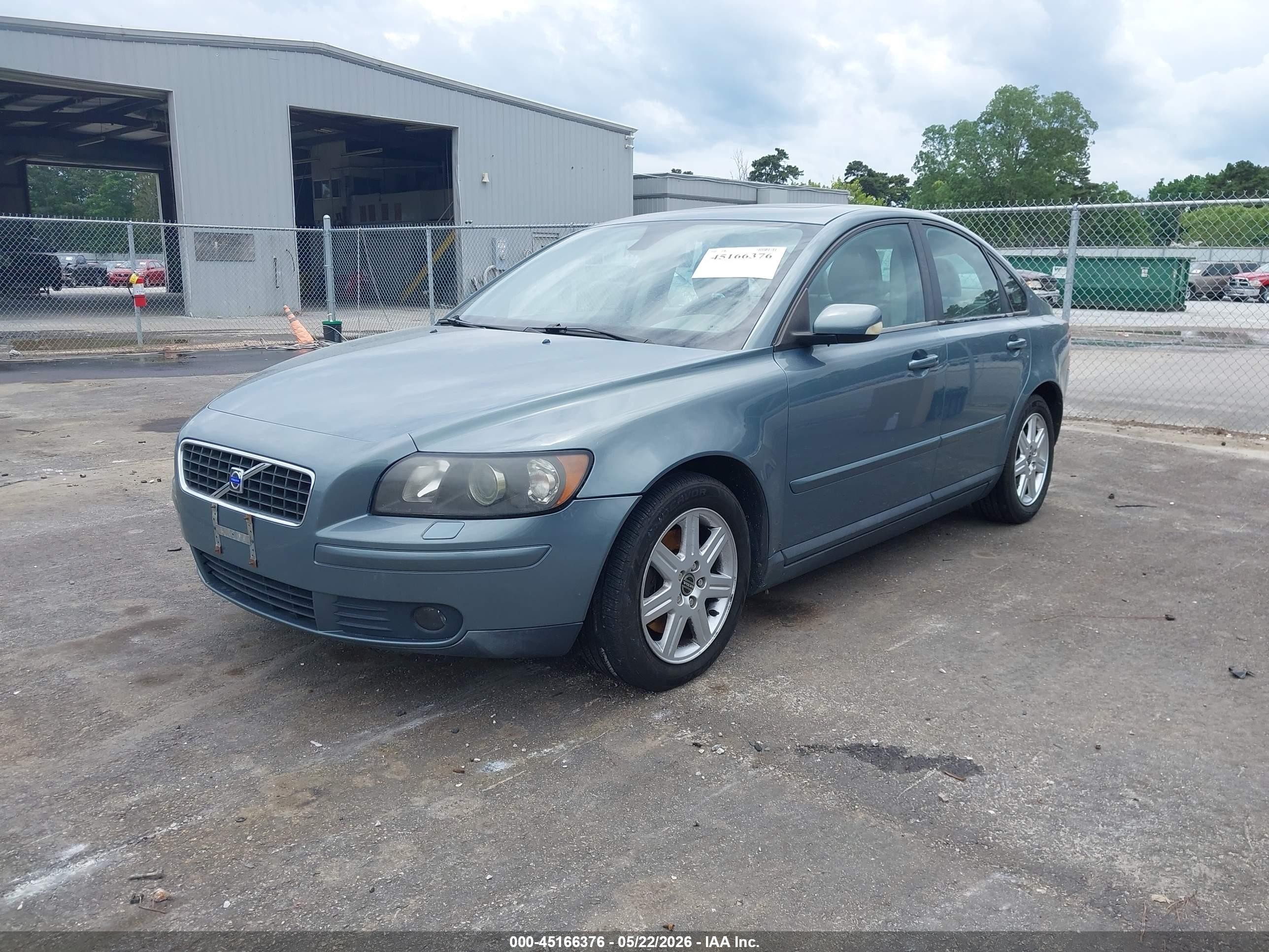 2005 Volvo S40 T5 Light Blue vin: YV1MS682352049445