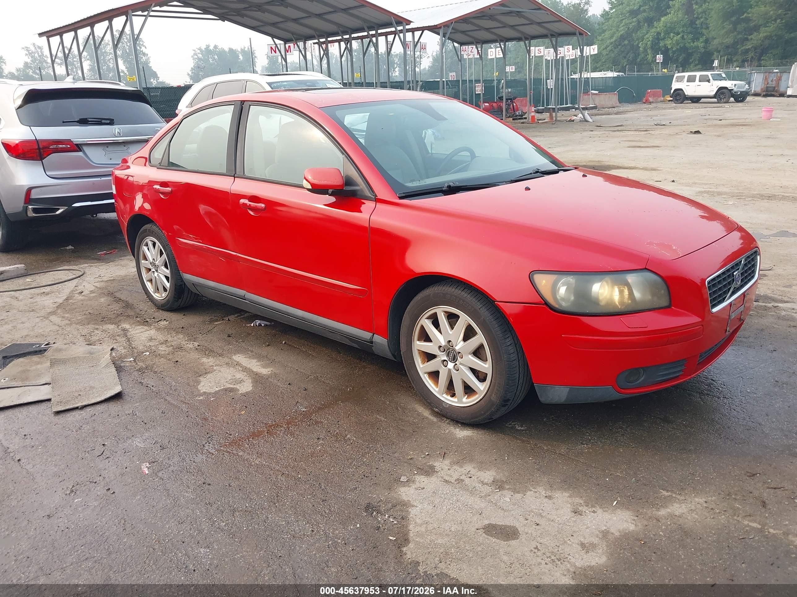 2006 Volvo S40 T5 Red vin: YV1MS682362169988