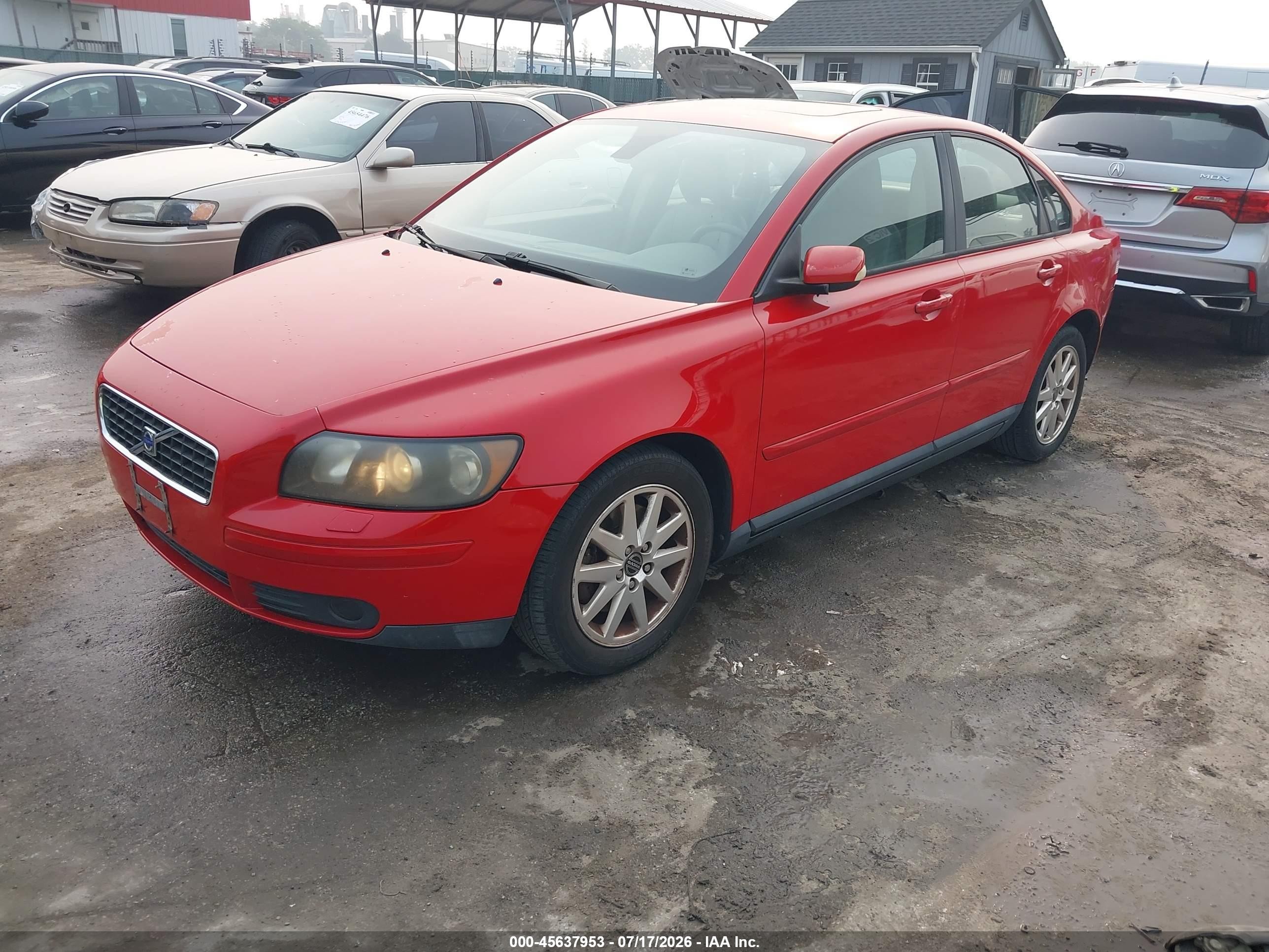 2006 Volvo S40 T5 Red vin: YV1MS682362169988