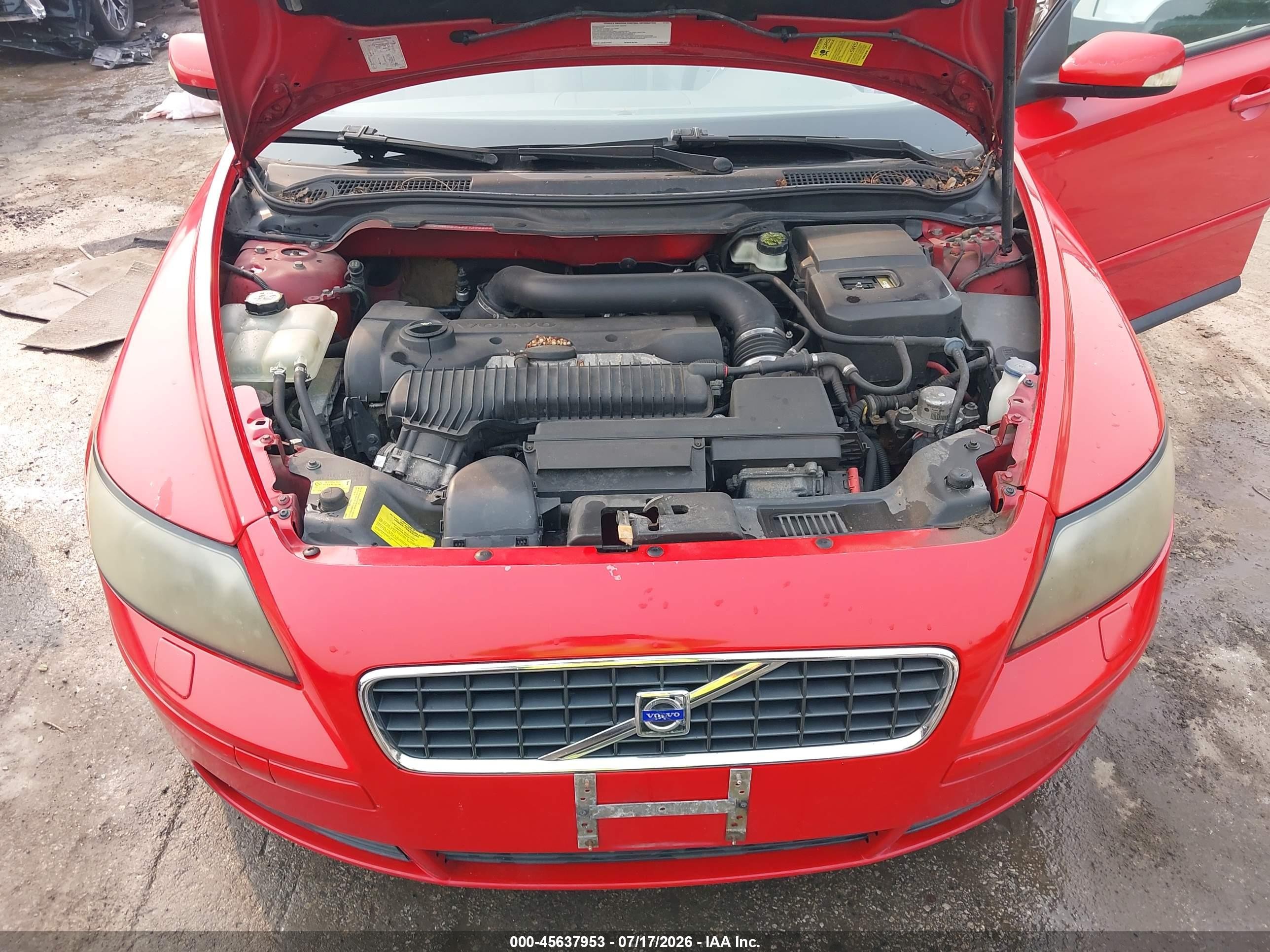2006 Volvo S40 T5 Red vin: YV1MS682362169988