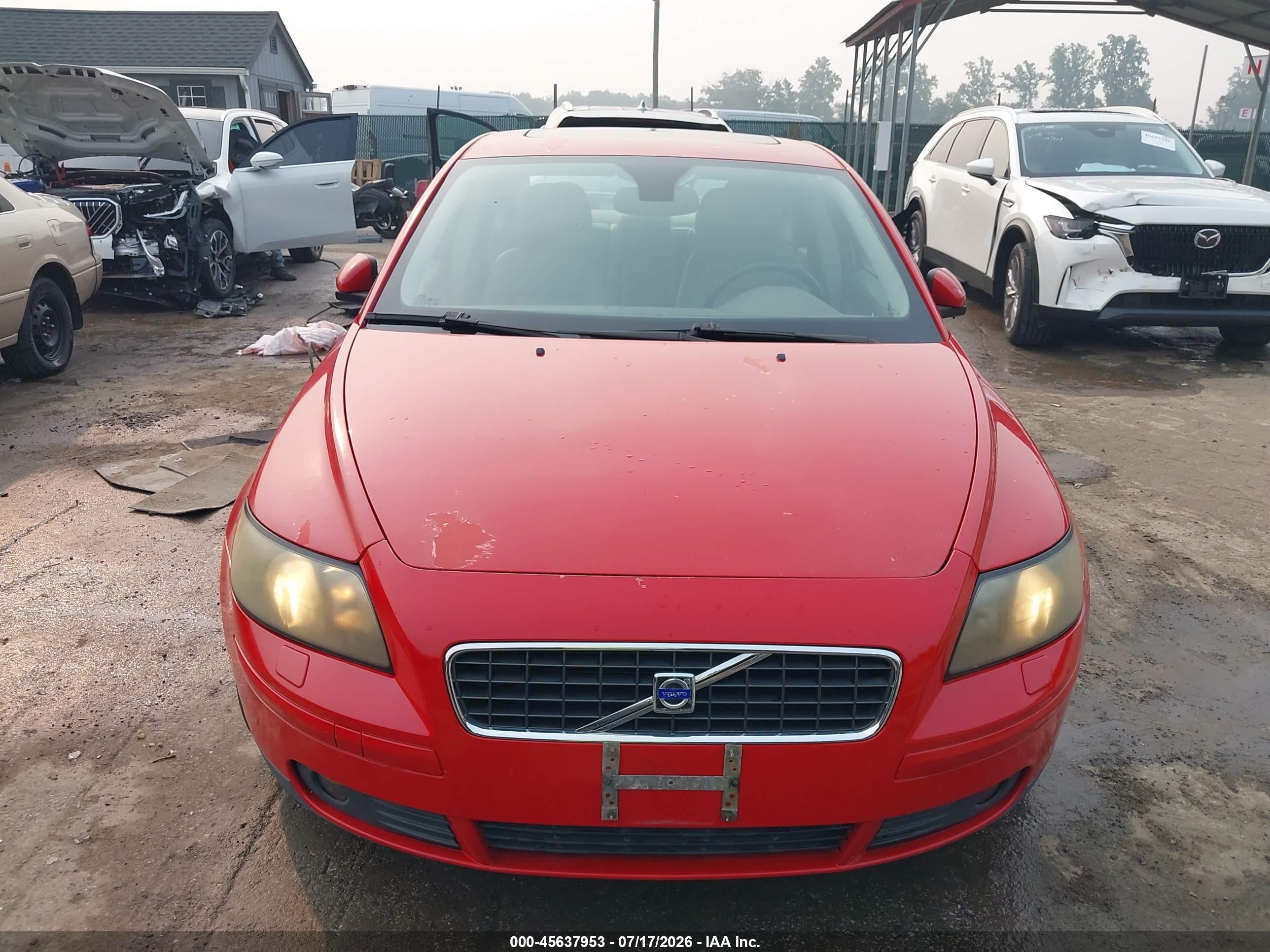 2006 Volvo S40 T5 Red vin: YV1MS682362169988