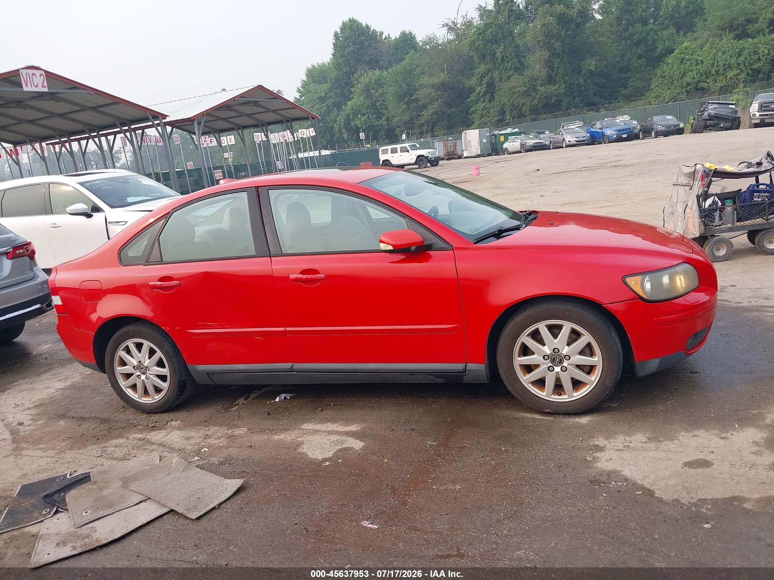 2006 Volvo S40 T5 Red vin: YV1MS682362169988