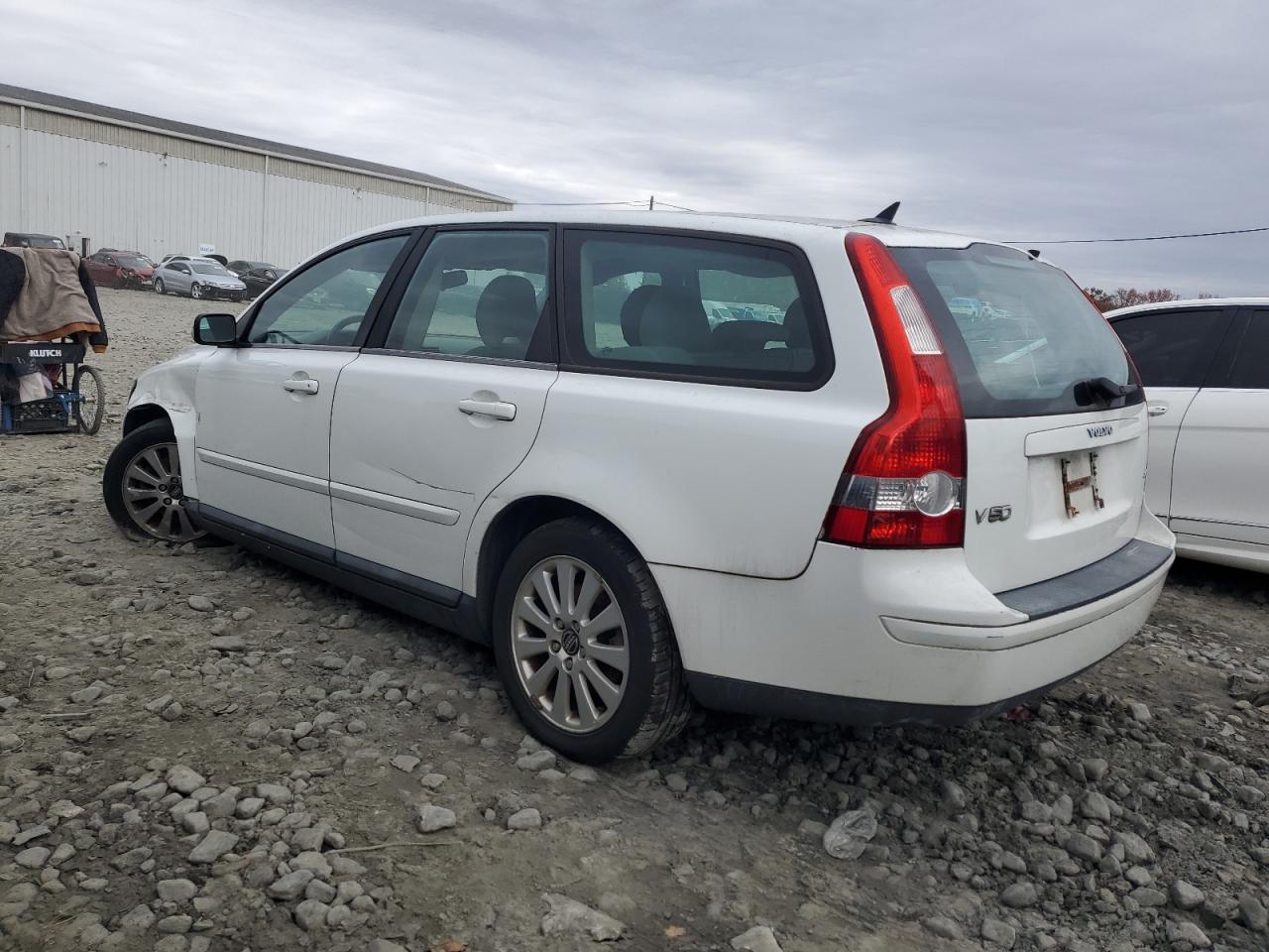 2005 Volvo V50 2.4i White vin: YV1MW382252049312