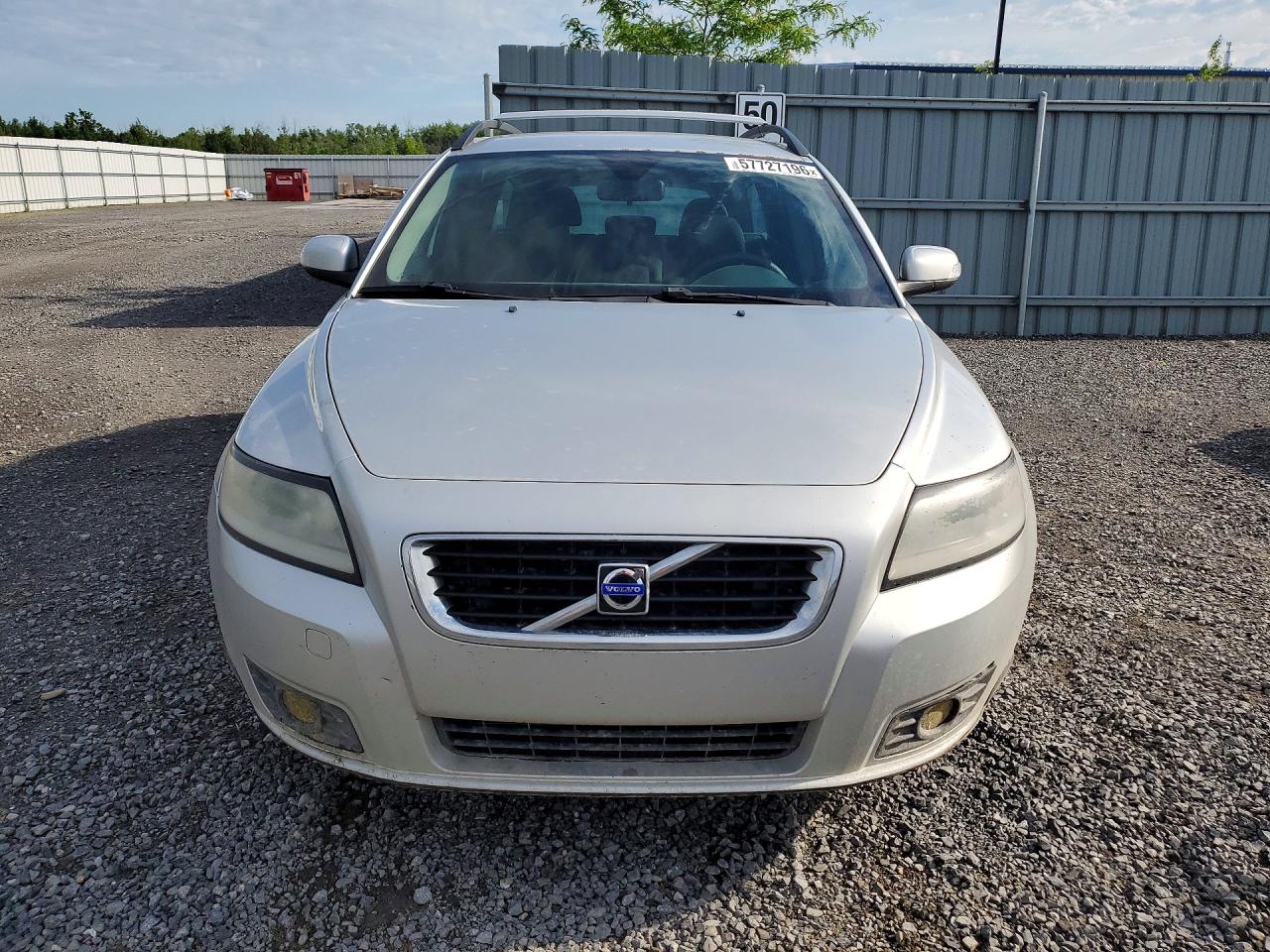 2009 Volvo V50 2.4i Silver vin: YV1MW382292453426