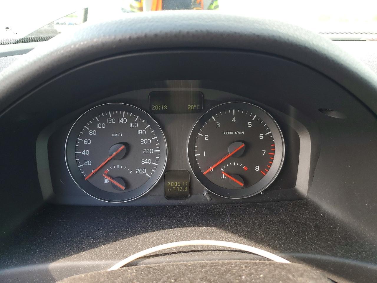 2009 Volvo V50 2.4i Silver vin: YV1MW382292453426