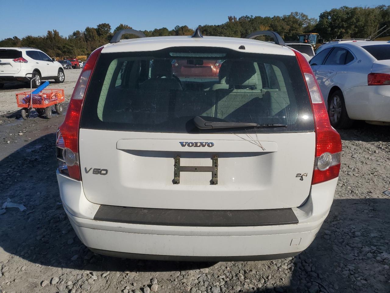 2006 Volvo V50 2.4i White vin: YV1MW382362231294