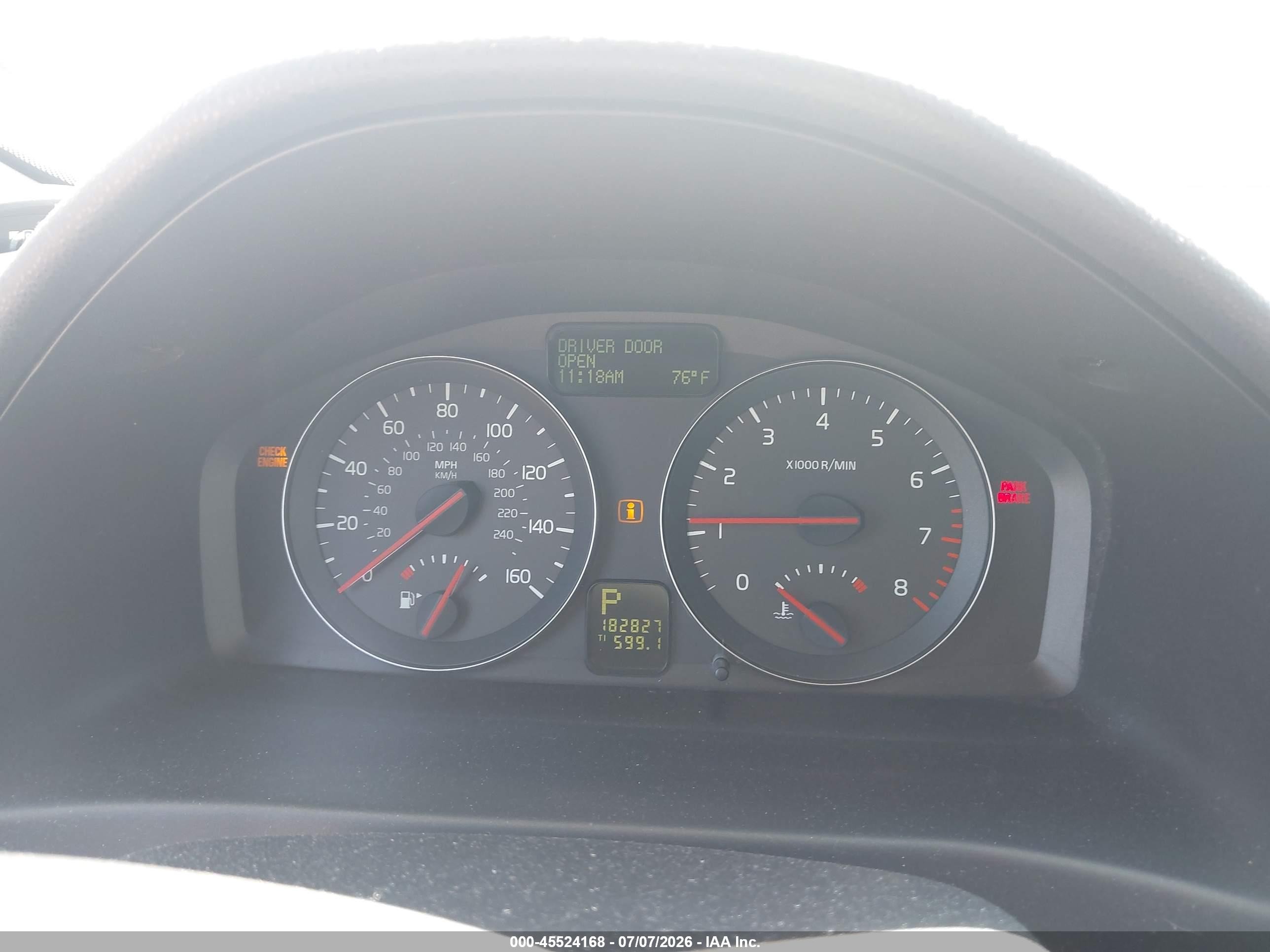 2009 Volvo V50 2.4i Gray vin: YV1MW382492485777