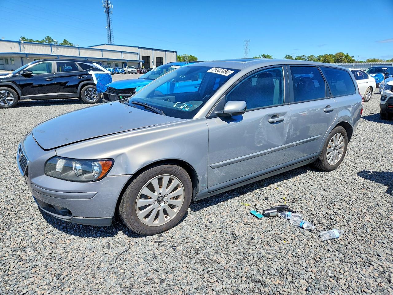 2005 Volvo V50 2.4i Silver vin: YV1MW382752057308