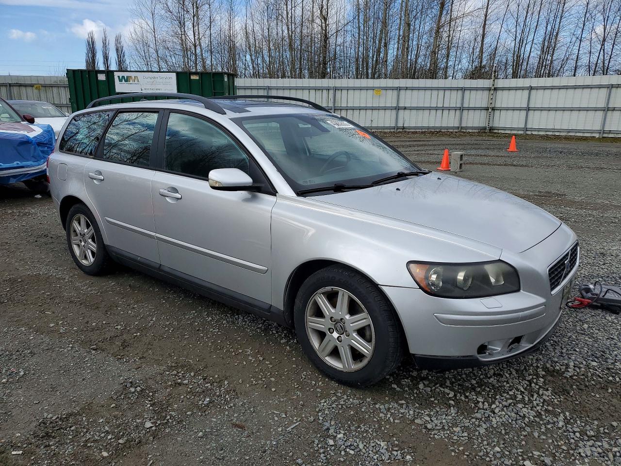2006 Volvo V50 2.4i Silver vin: YV1MW382862200686