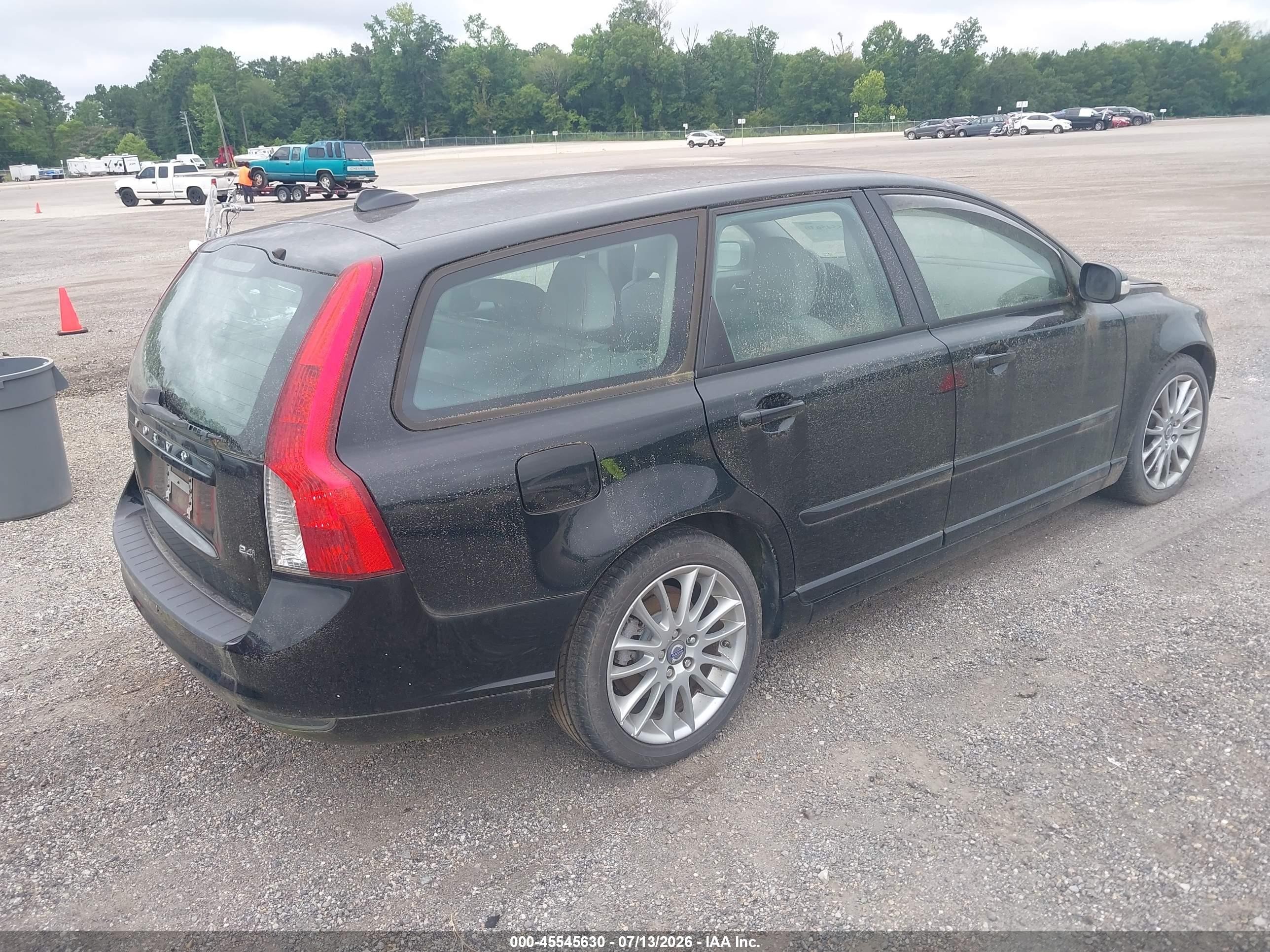 2009 Volvo V50 2.4i Black vin: YV1MW390192483305
