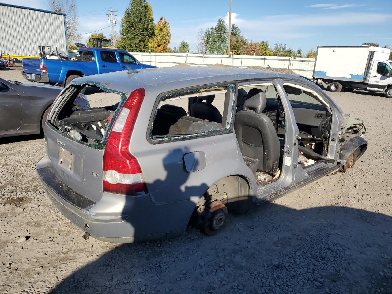 2005 Volvo V50 2.4i Silver vin: YV1MW390452046781