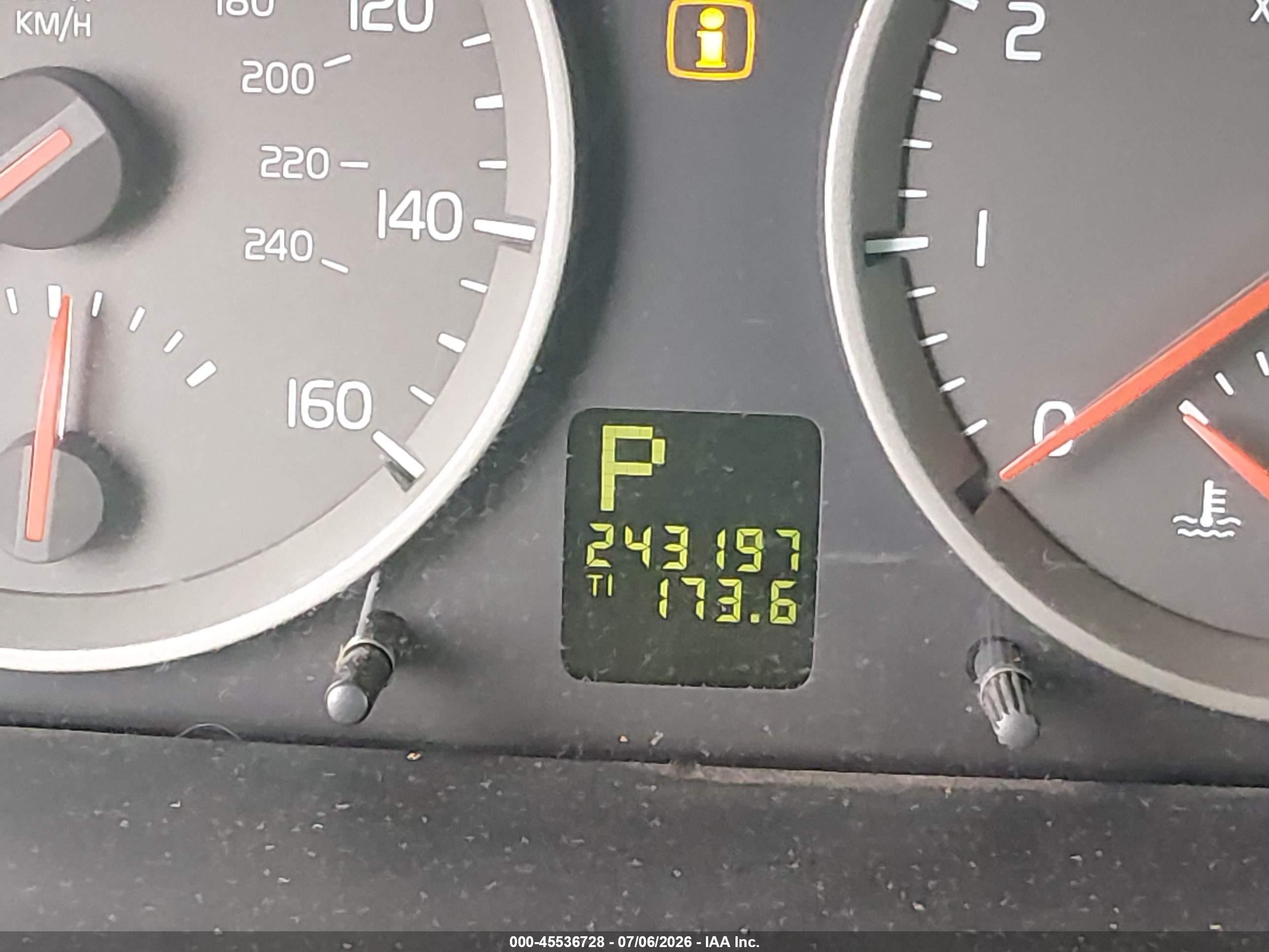 2006 Volvo V50 2.4i Blue vin: YV1MW390462173855
