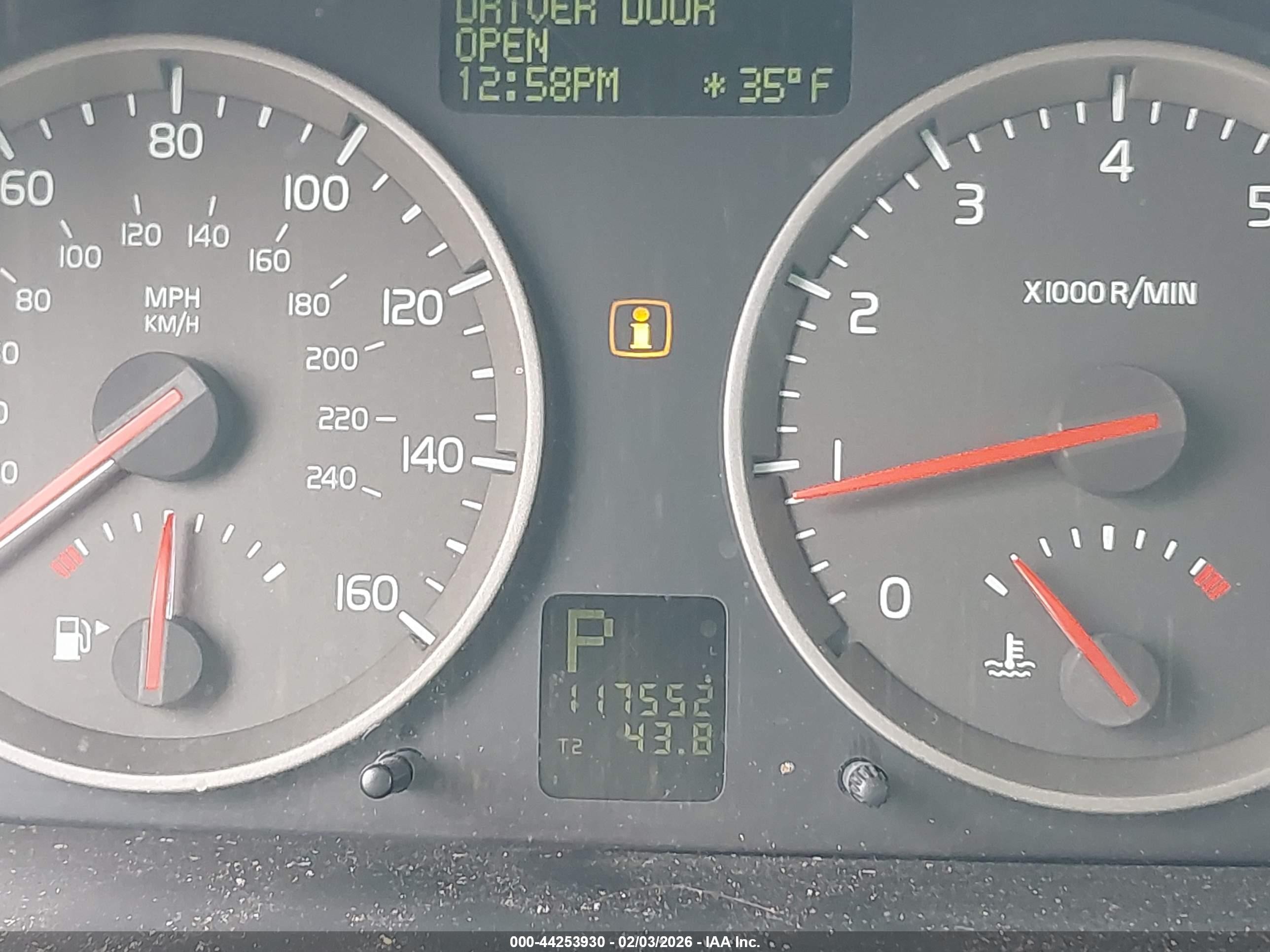 2005 Volvo V50 2.4i Silver vin: YV1MW390852066449