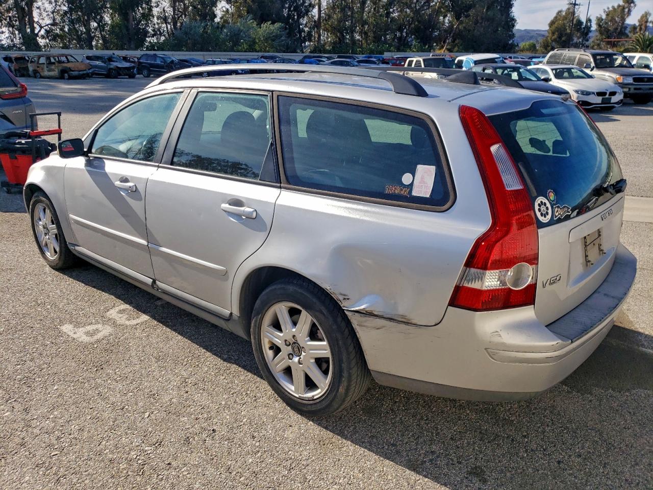 2006 Volvo V50 2.4i Silver vin: YV1MW390862203956