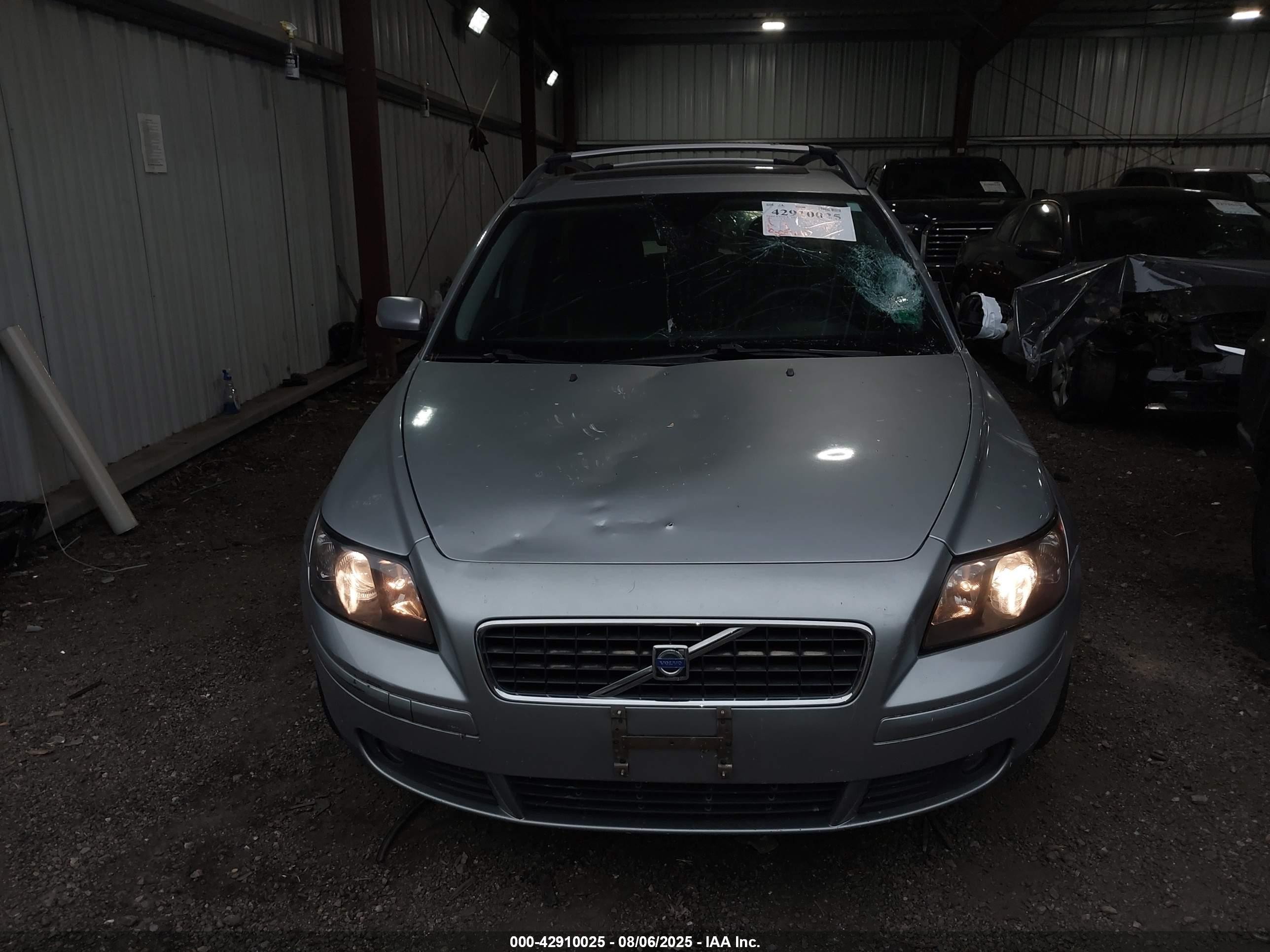 2006 Volvo V50 T5 Light Blue vin: YV1MW682662216516