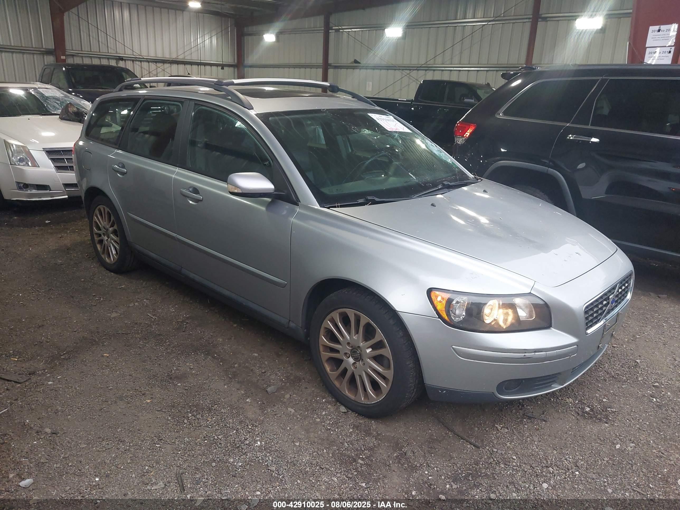 2006 Volvo V50 T5 Light Blue vin: YV1MW682662216516