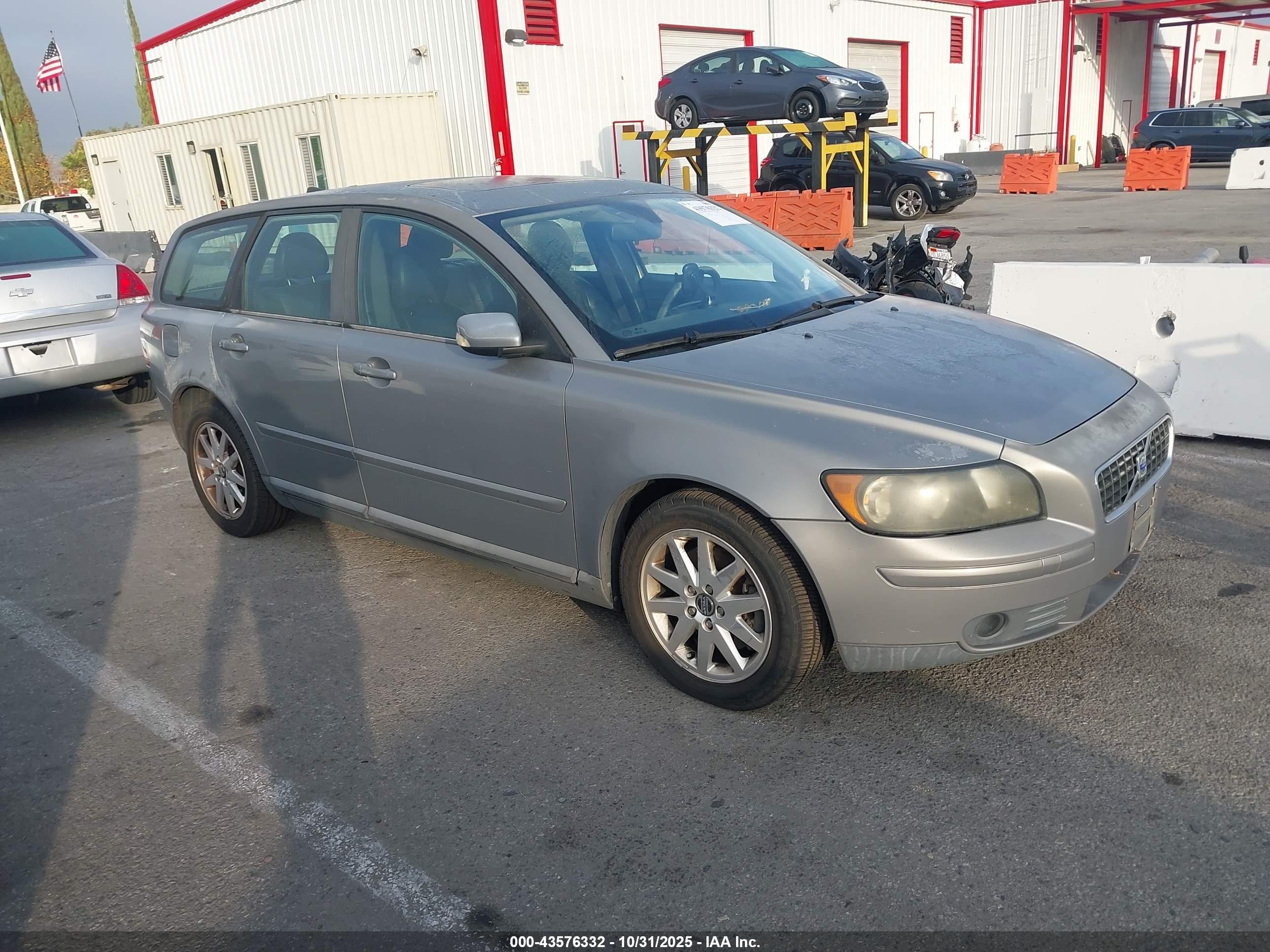 2006 Volvo V50 T5 Gray vin: YV1MW682962184788