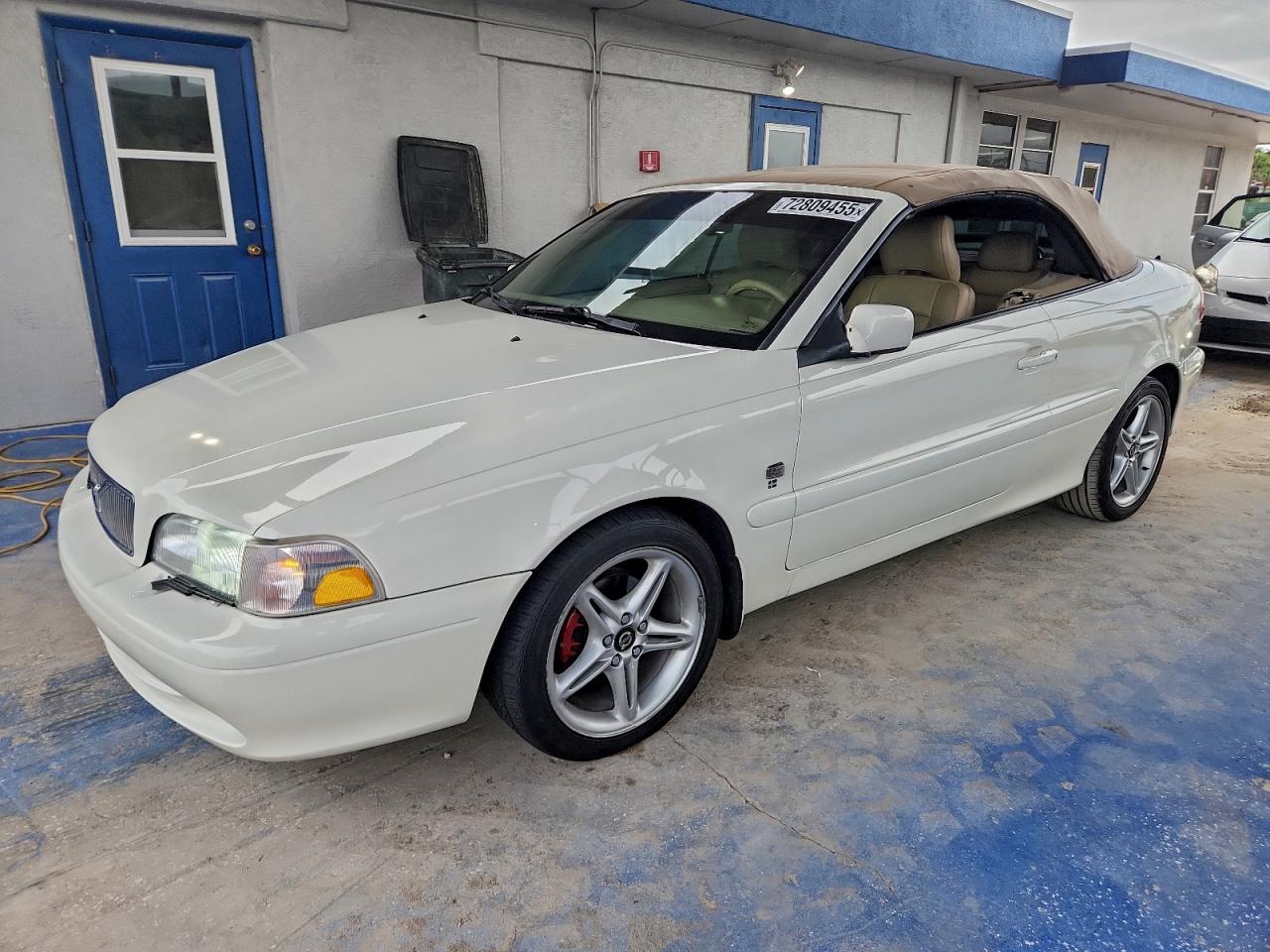 2001 Volvo C70 Turbo White vin: YV1NC53D21J017722